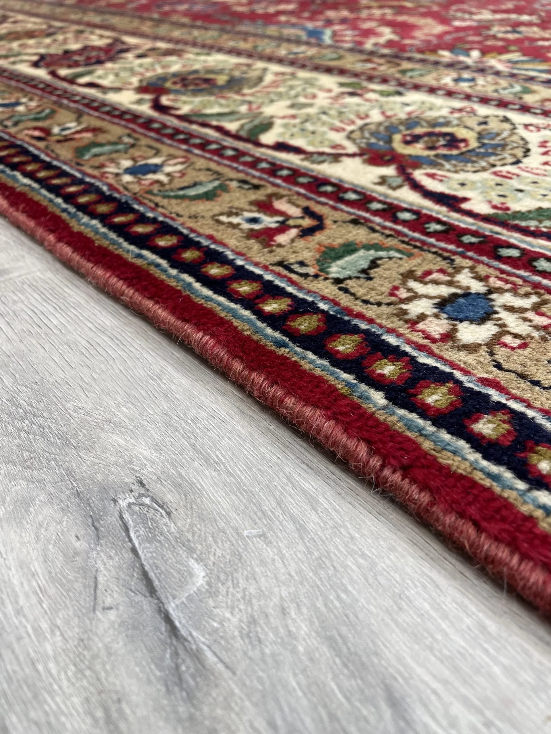 Wool Tabriz Rug (9'11" x 13'2")