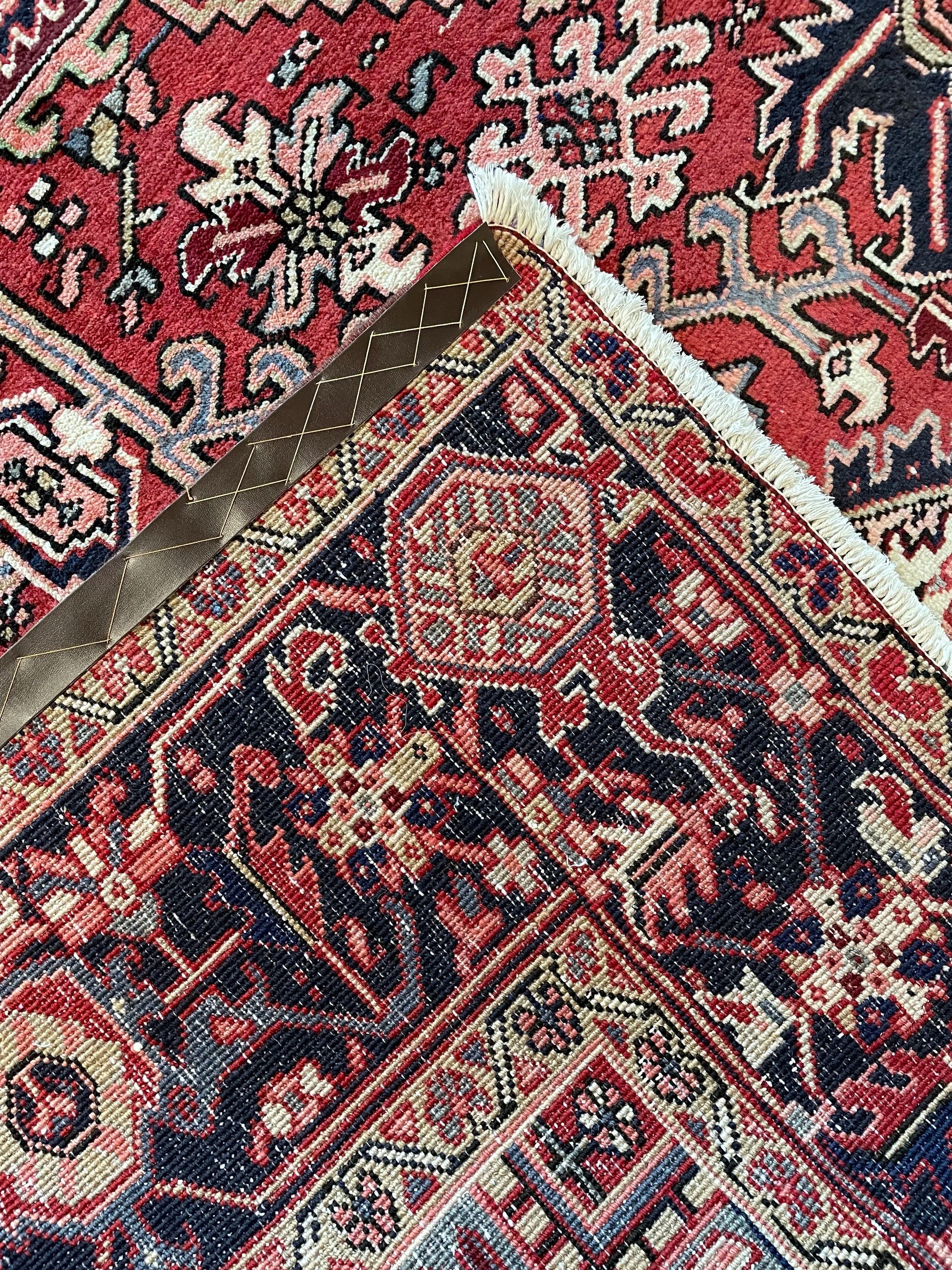 Wool Heriz Rug (8'4" x 10'9")