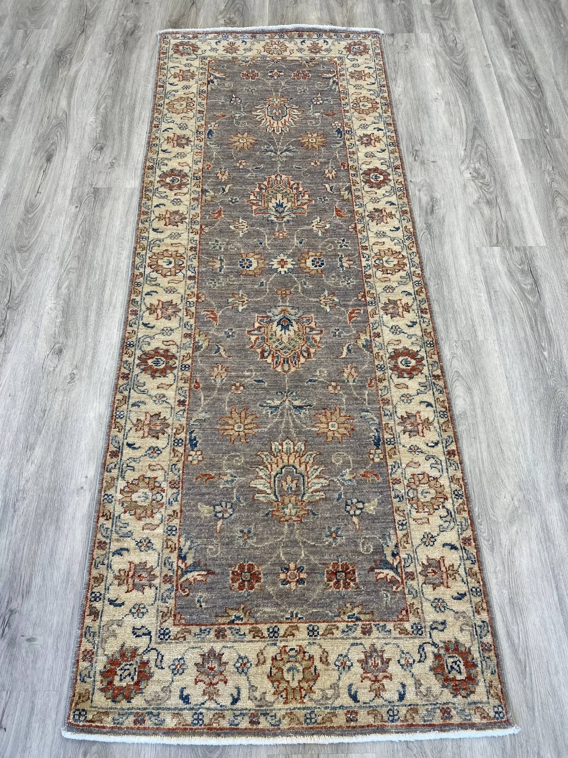 Farahan Wool Rug Runner (2'6" x 6'7")