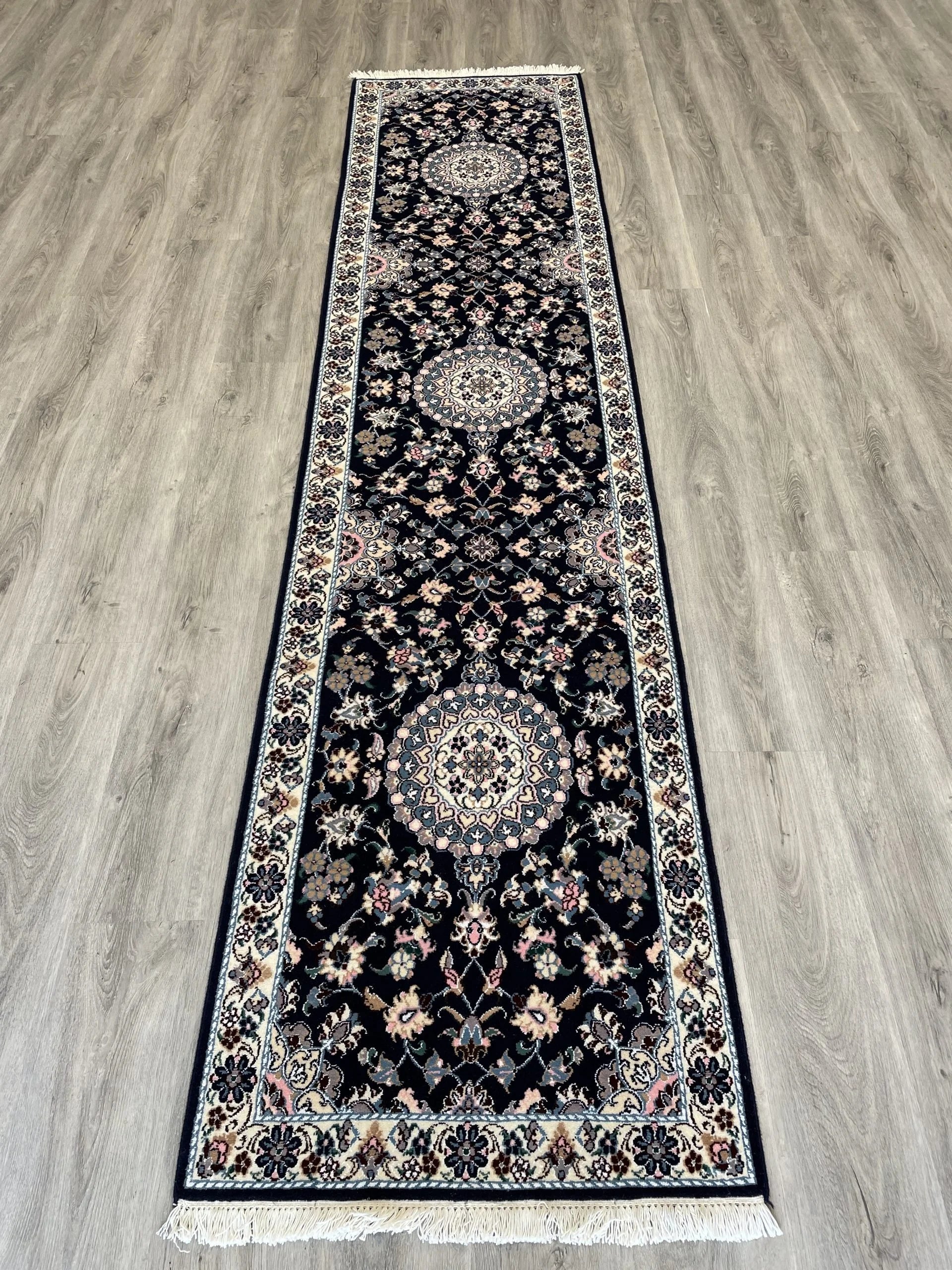 Naeen Wool & Silk Rug (2'3" x 9'5")