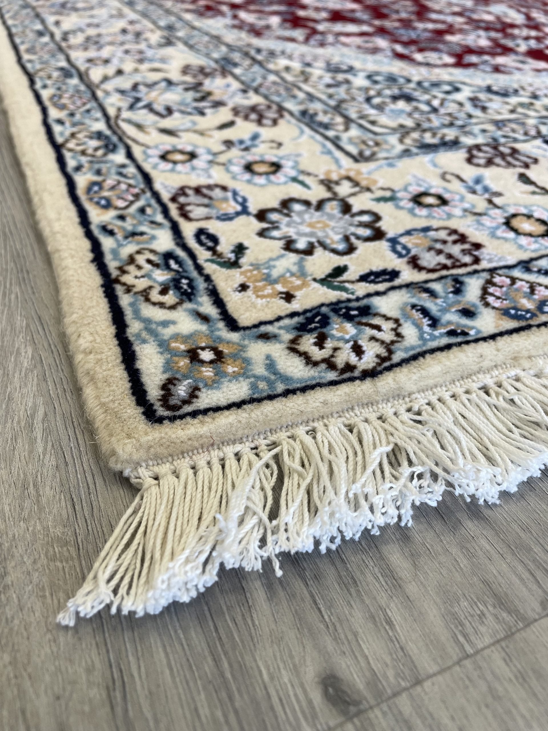 Naeen Wool & Silk Rug (4'2" x 6'10")