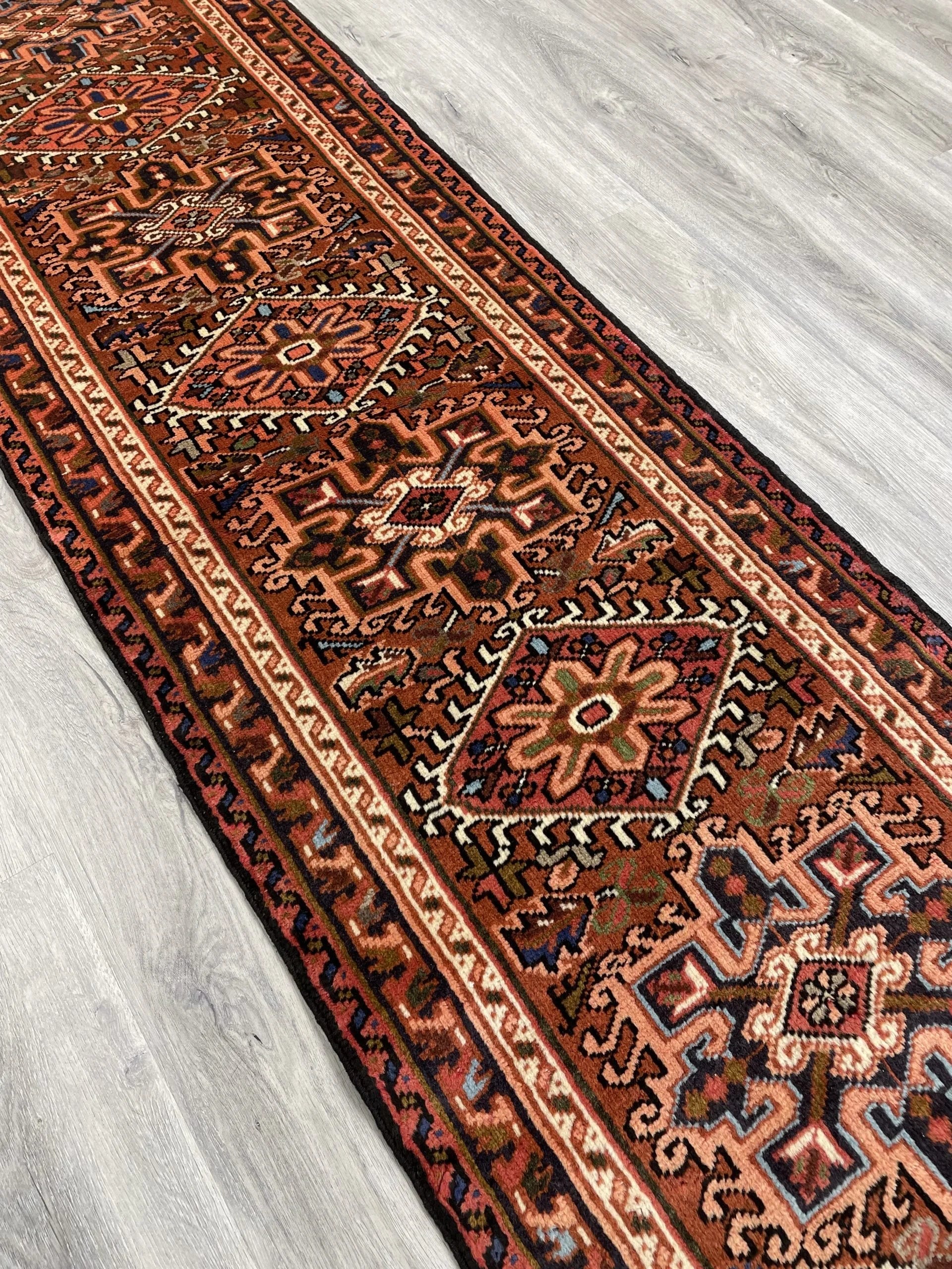 Karajeh Vintage Wool Runner Rug (2'1" x 6'6")