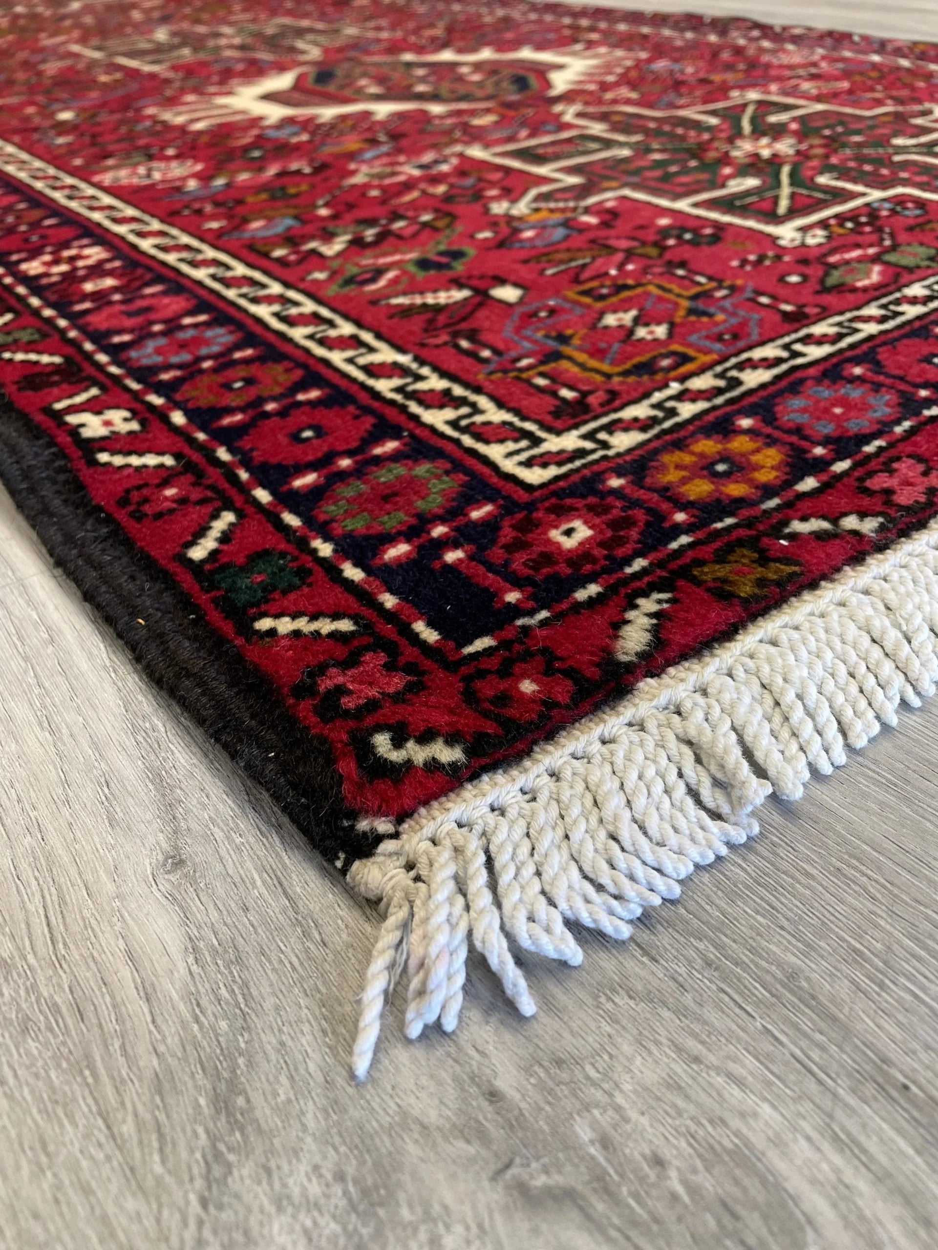 Karajeh Wool Runner Rug (3'2" x 10'3")