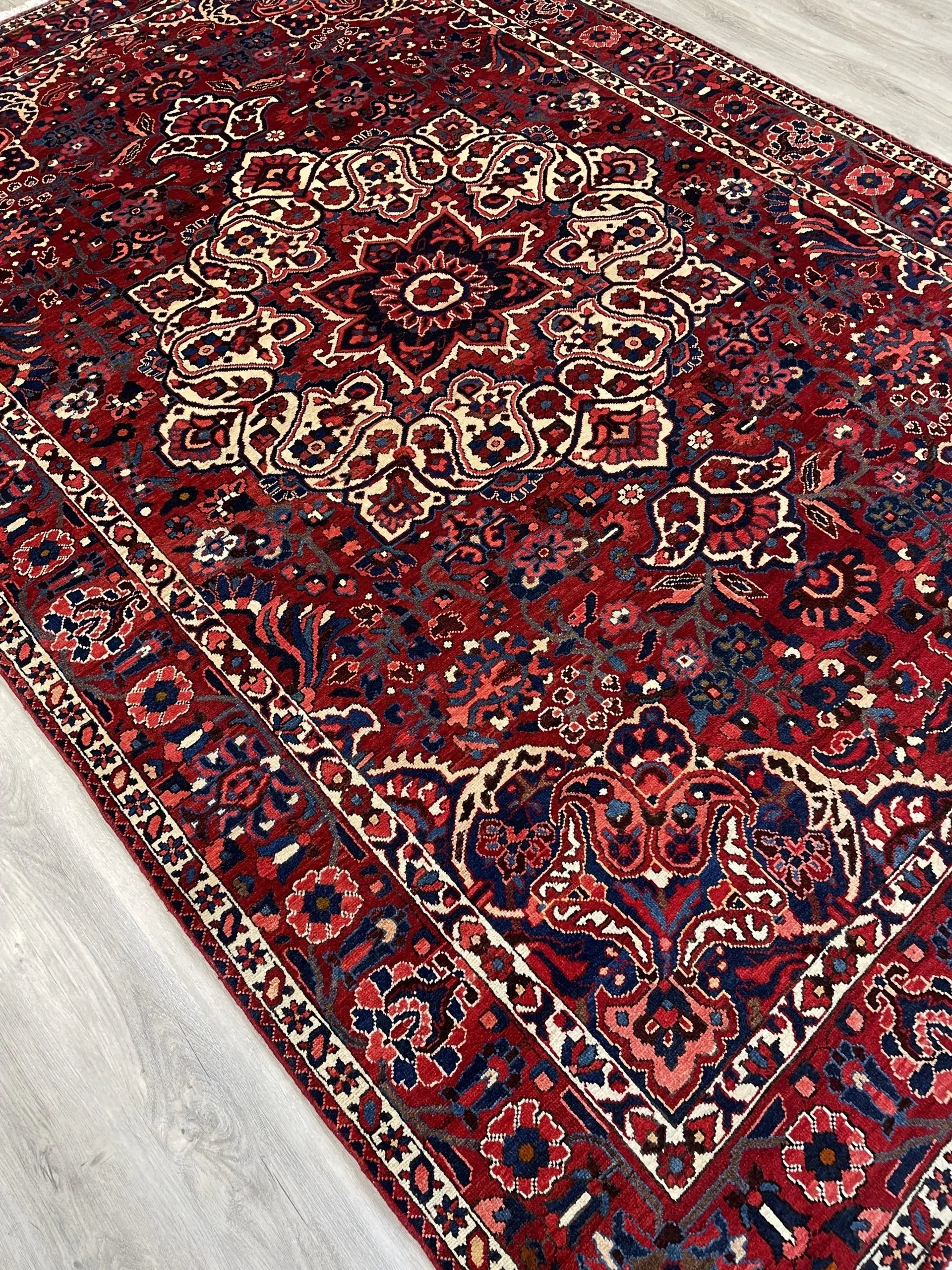 Bakhtiari Wool Rug (6'10" x 10'6")