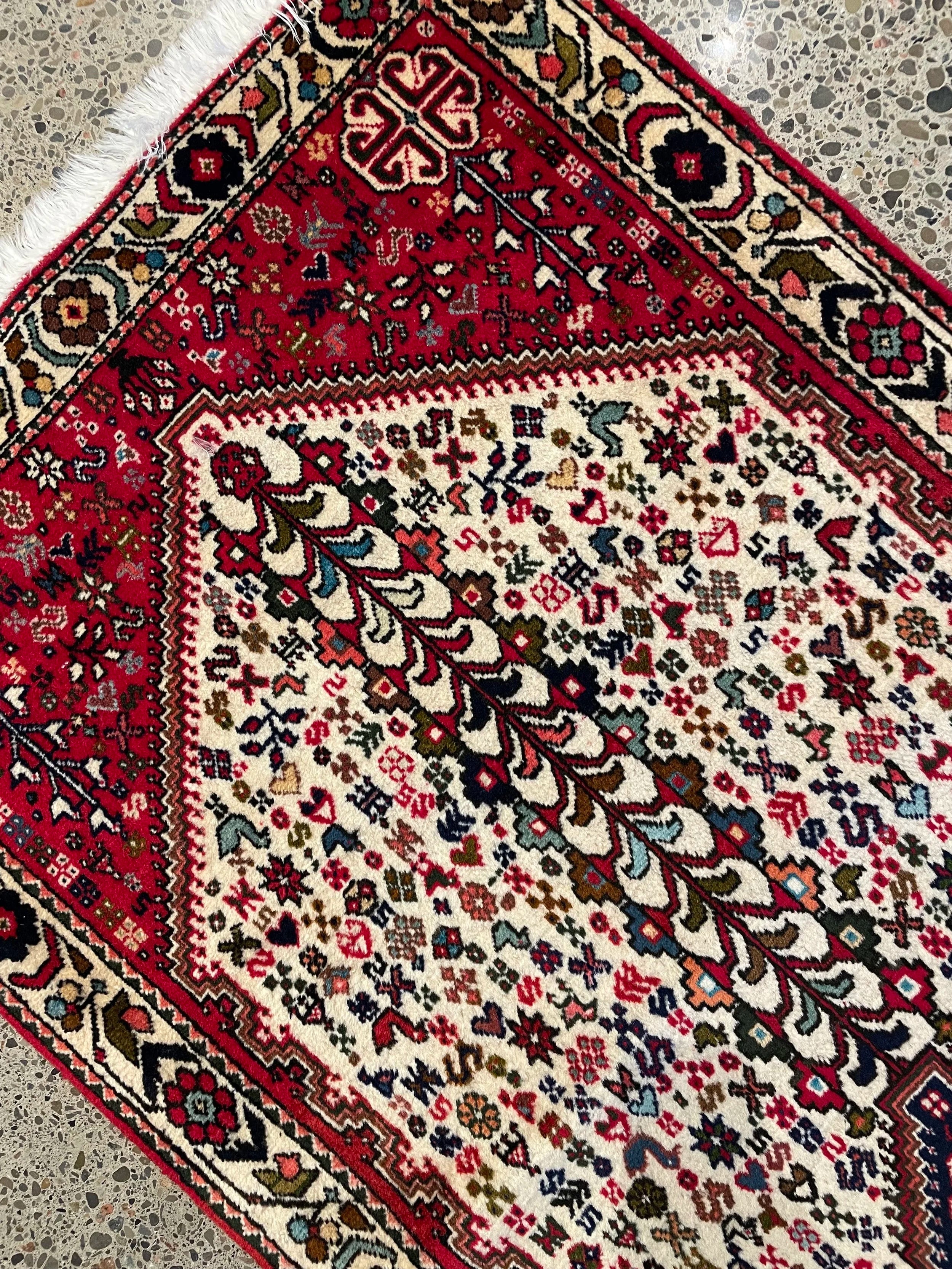 Abadeh Wool Rug Runner (2'9" x 9'8")