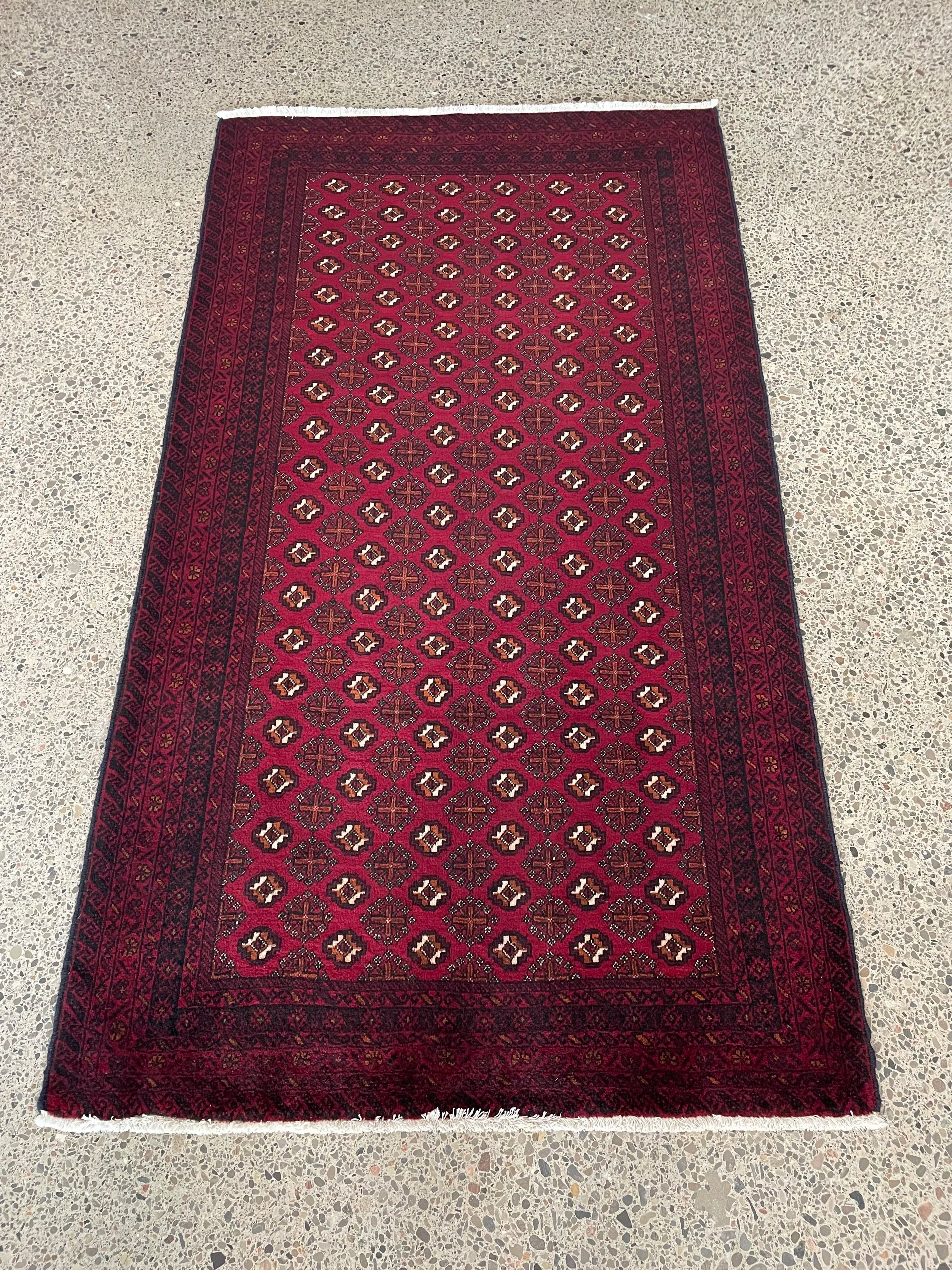 Baluchi Wool Rug (4'0" x 7'3")