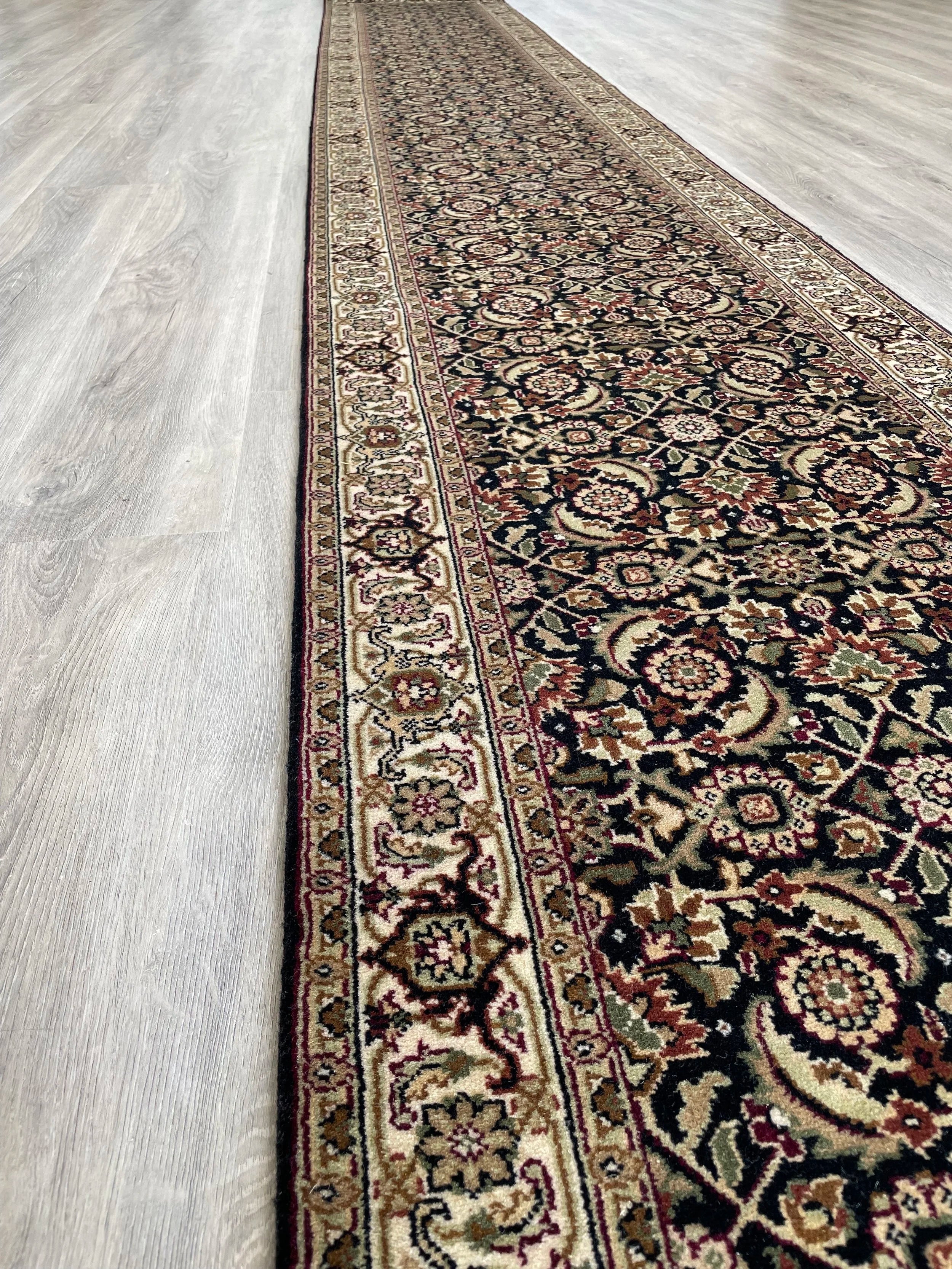 Herati Wool Rug Runner (2'1" x 14'9")