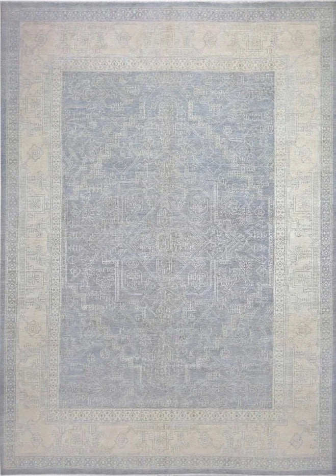 Contemporary Heriz Wool Rug (8'9" x 12'0")