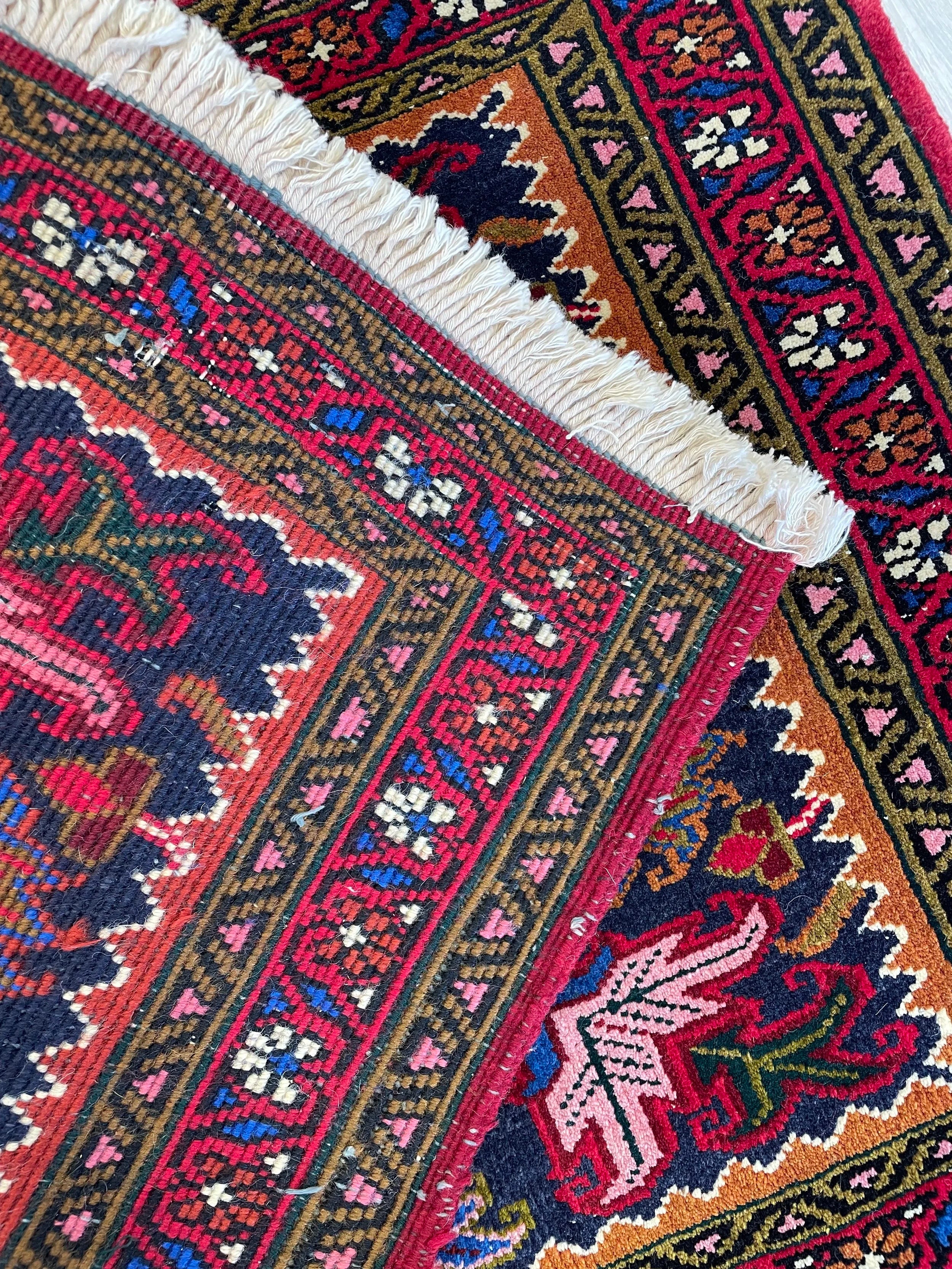 Heriz Mini Wool Rug (2'0" x 2'6")