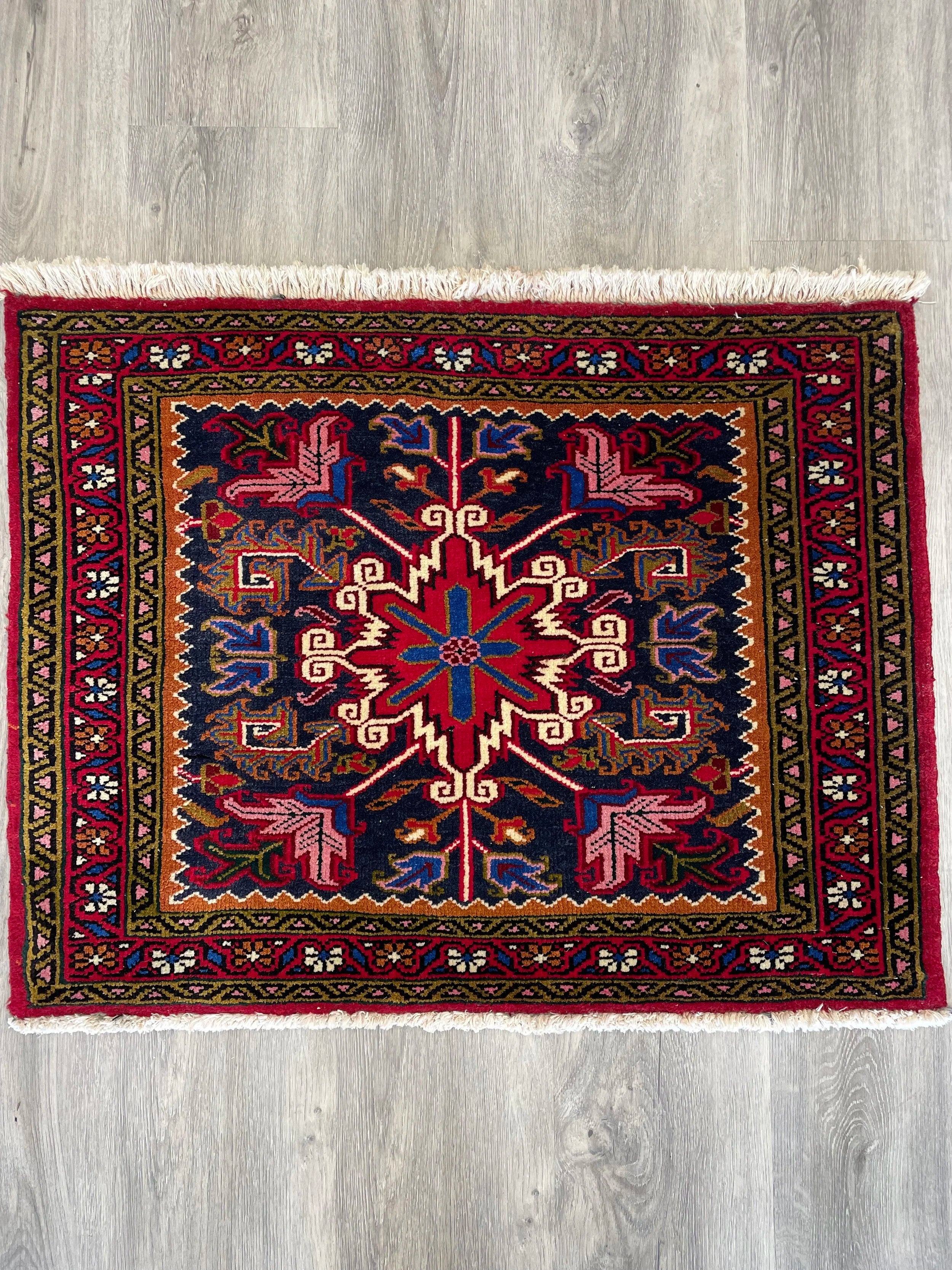Heriz Mini Wool Rug (2'0" x 2'6")
