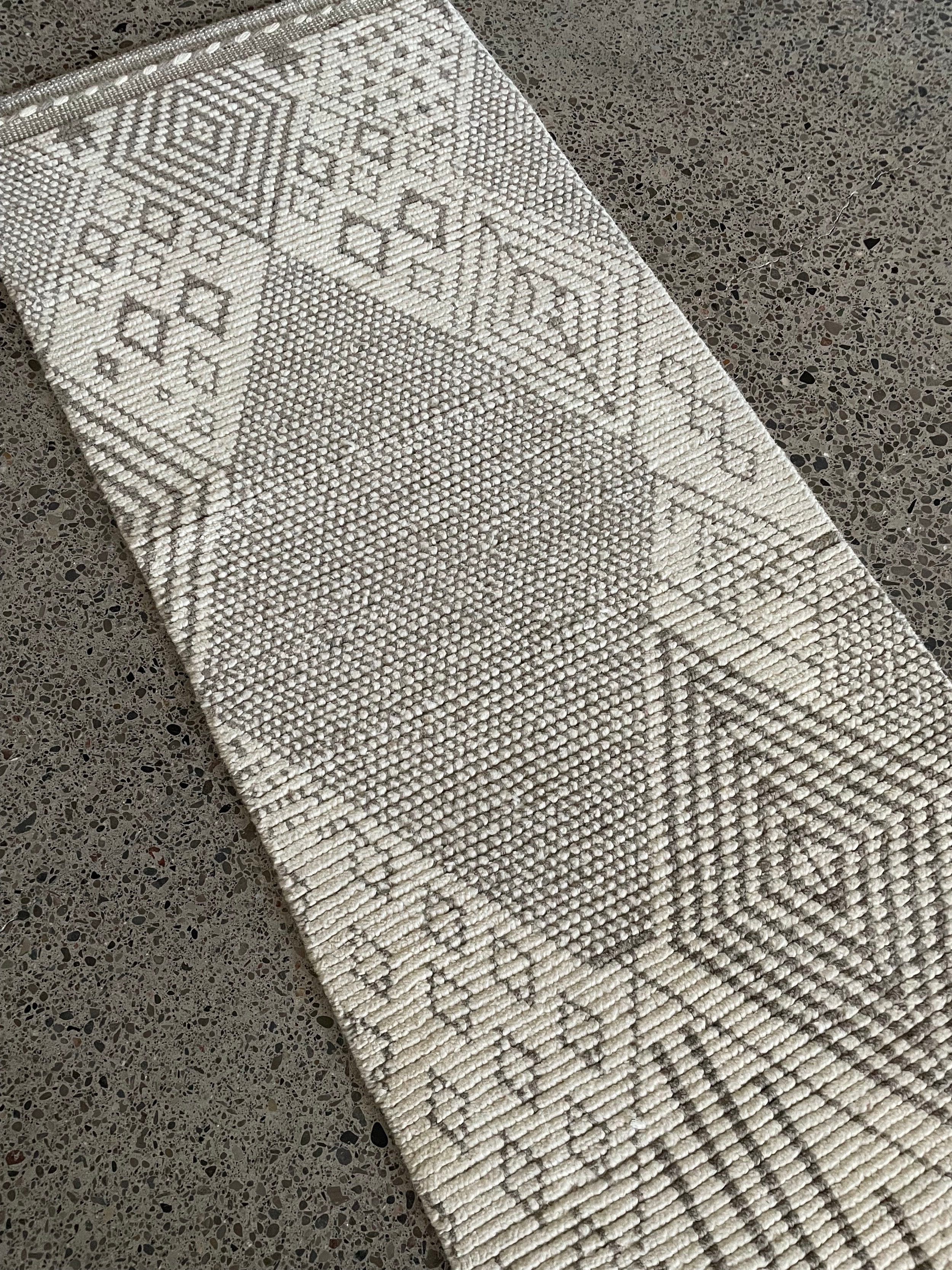 Moroccan-Style Contemporary Runner Rug (2'6" x 10'4")