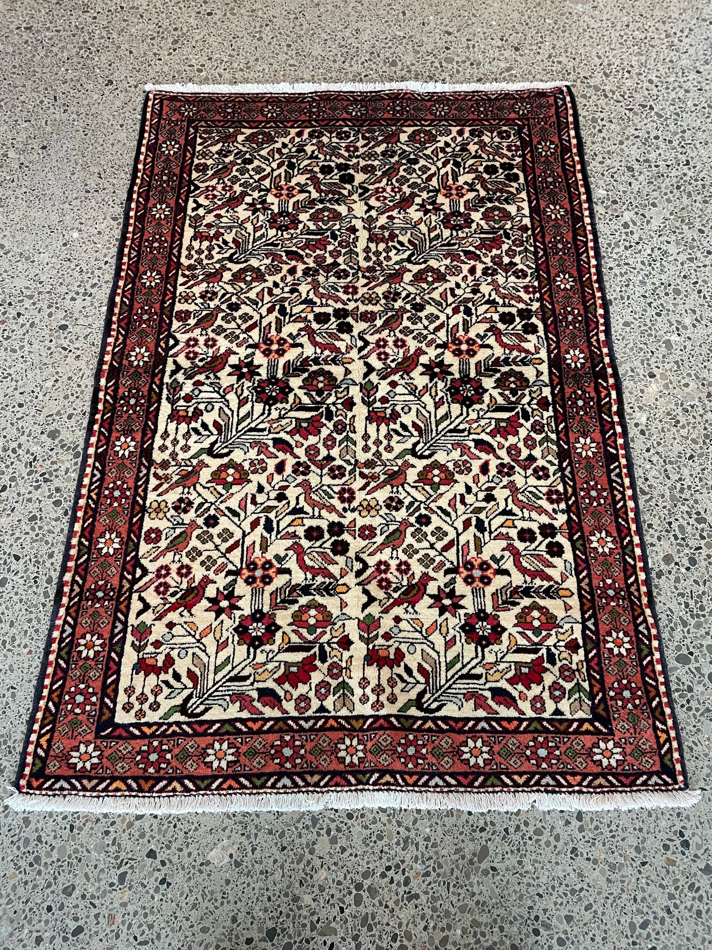 Rudbar Wool Rug (3'2" x 4'10")