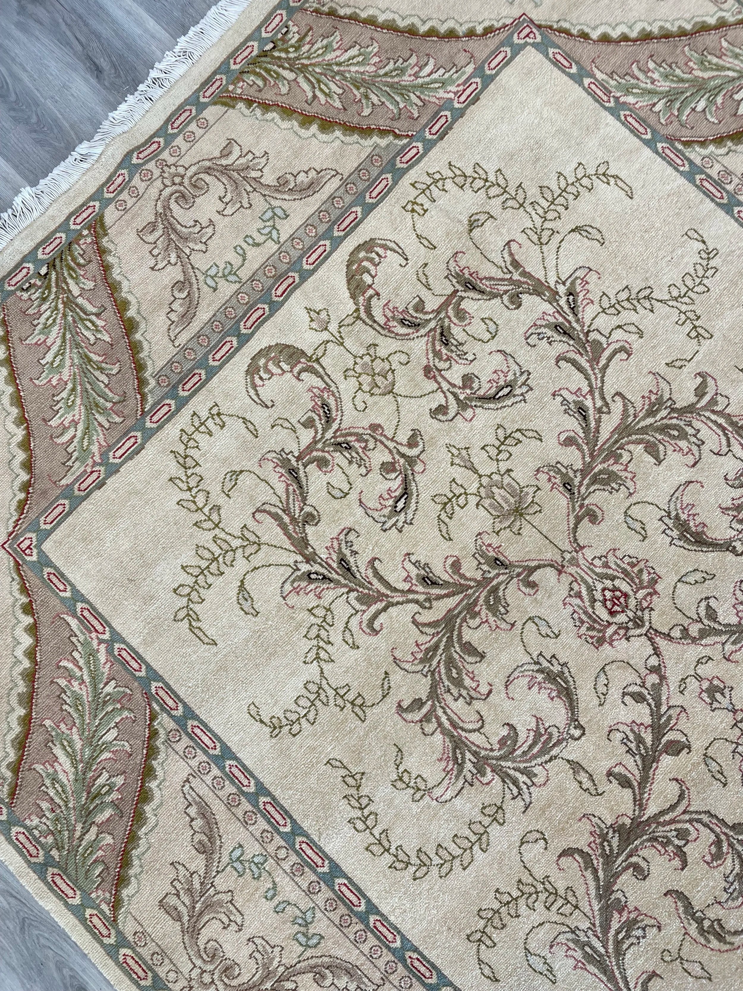 Parvizian Tabriz Rug (6'3" x 12'9")