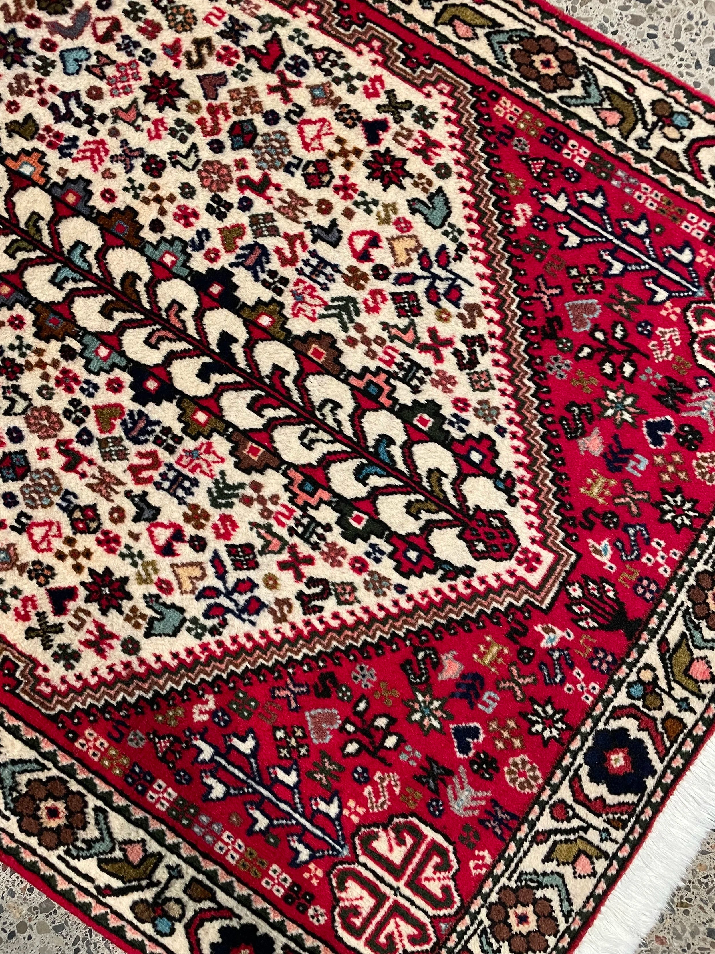 Abadeh Wool Rug Runner (2'9" x 9'8")