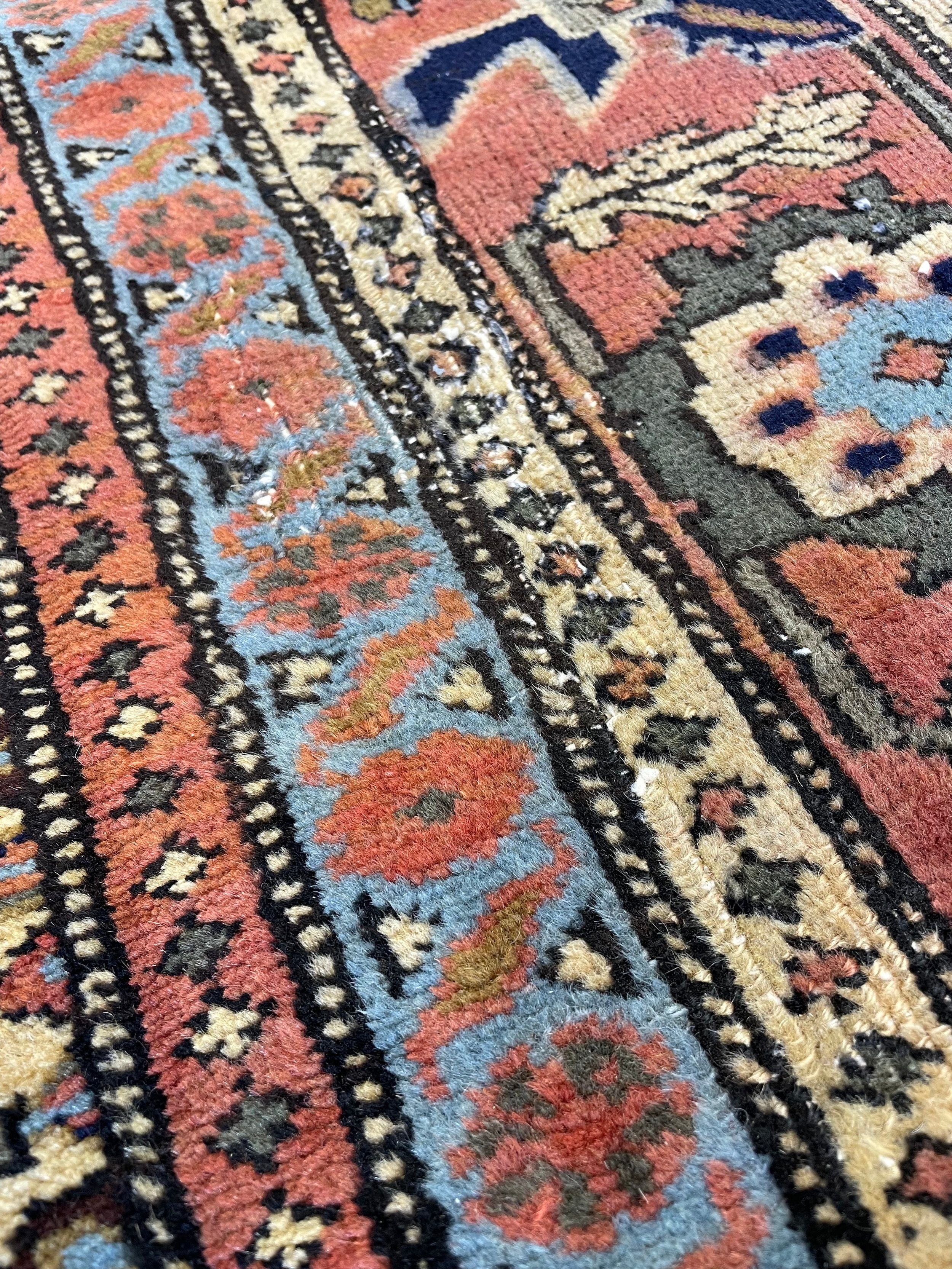 Ardebil Vintage Wool Rug (7'6" x 10'5")