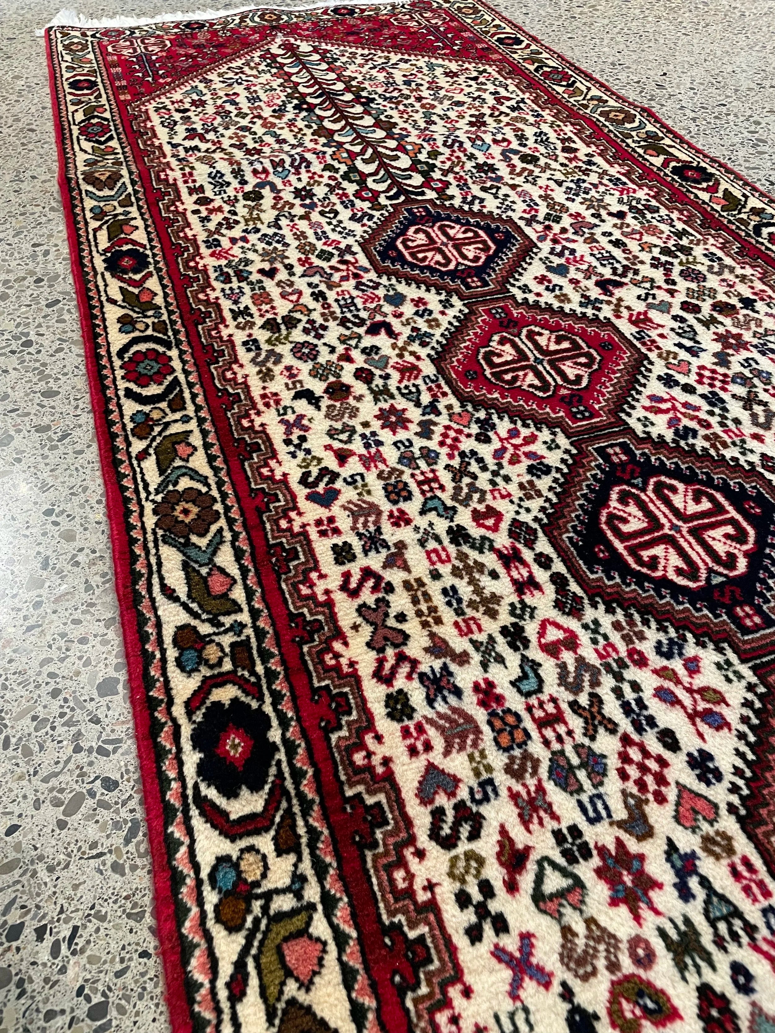 Abadeh Wool Rug Runner (2'9" x 9'8")