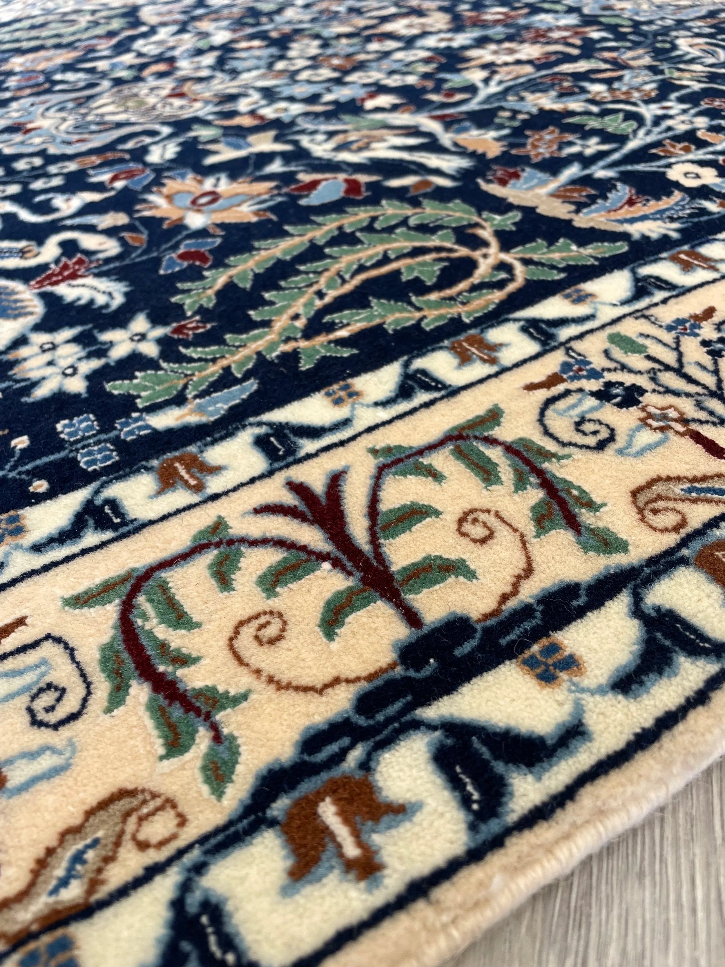 Naeen 6 Ply Wool & Silk Rug (3'3" x 4'8")