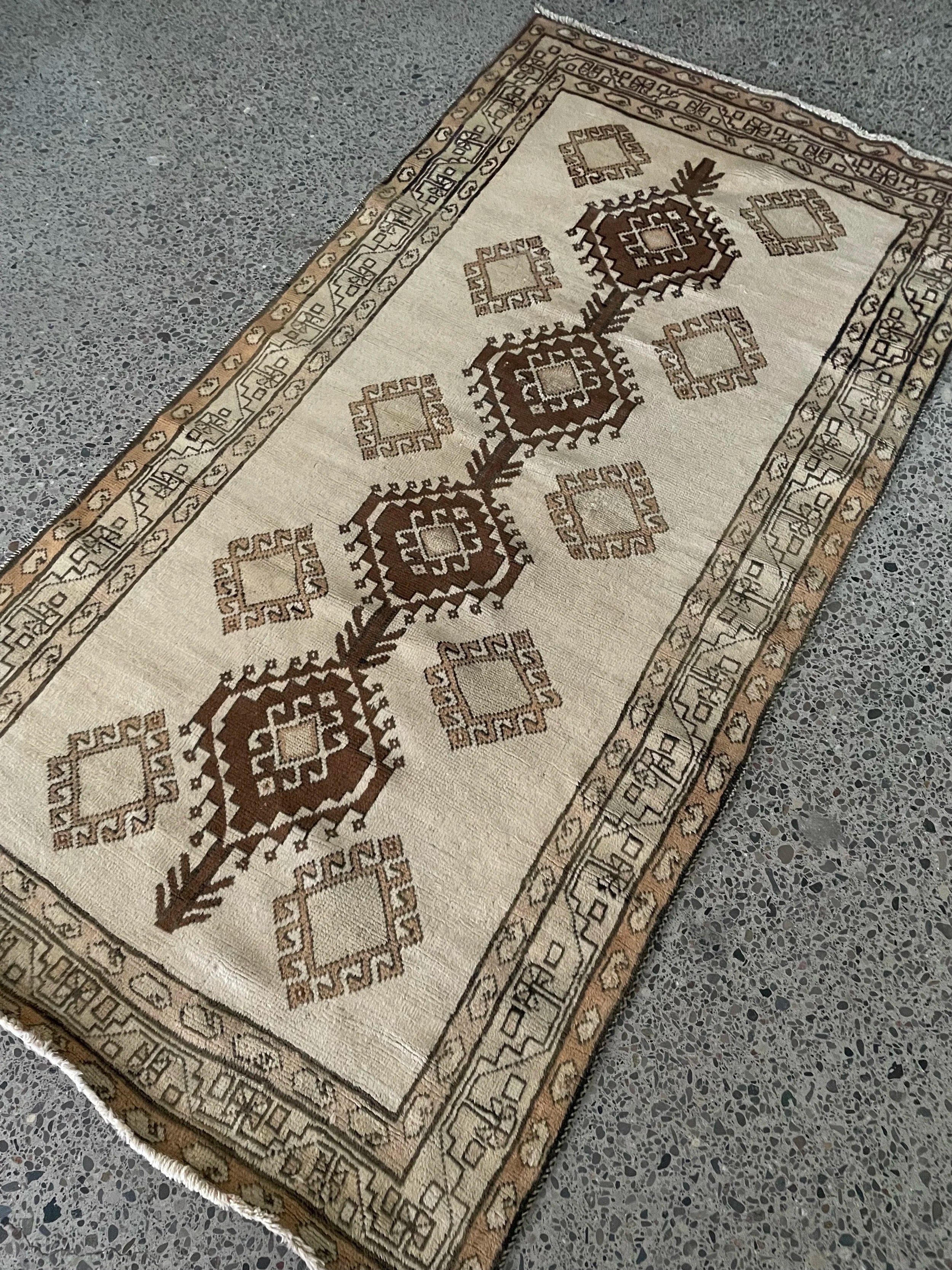 Shiraz Vintage Wool Rug (3'4" x 6'5")