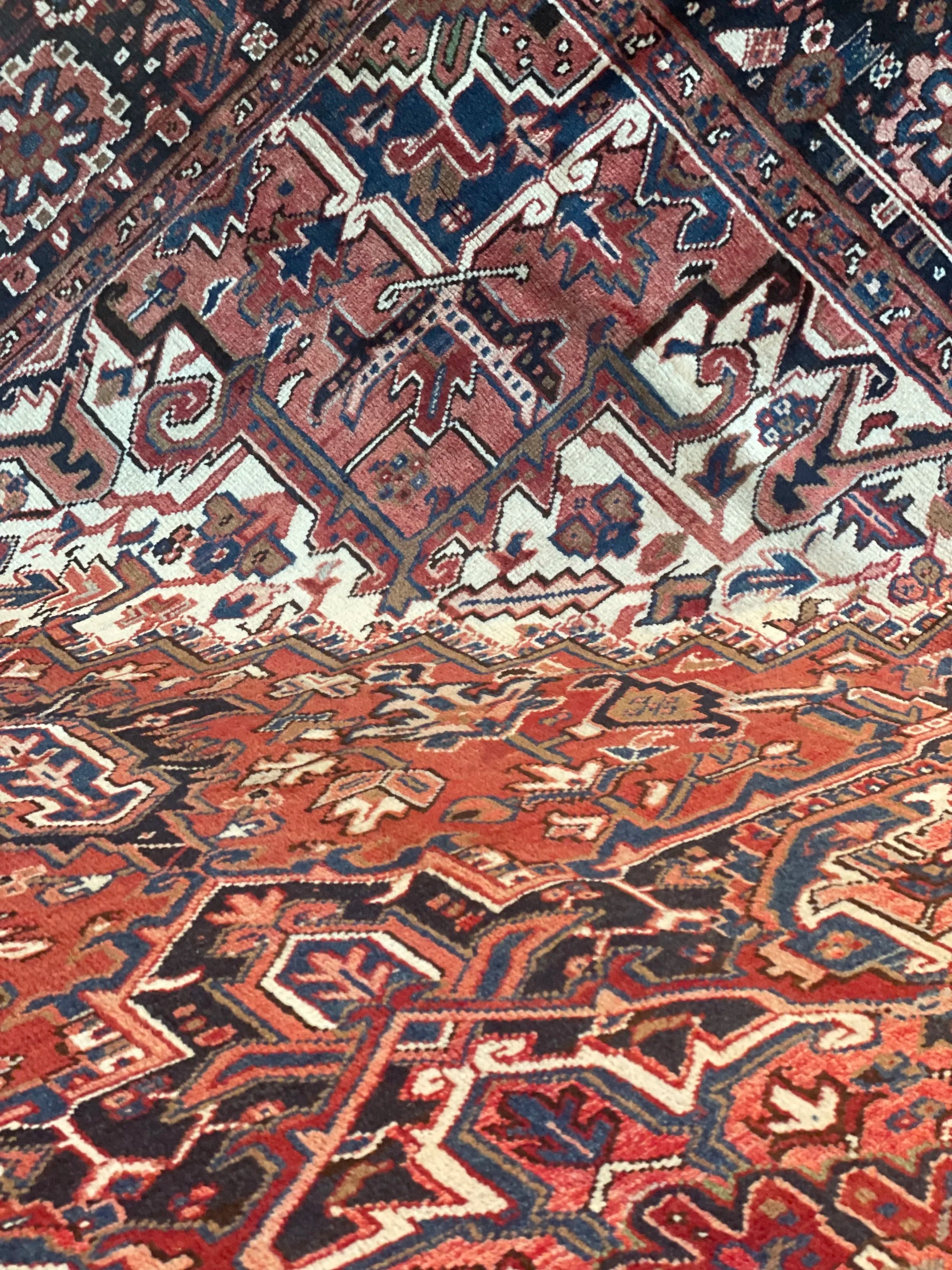 Wool Heriz Rug (8x10)