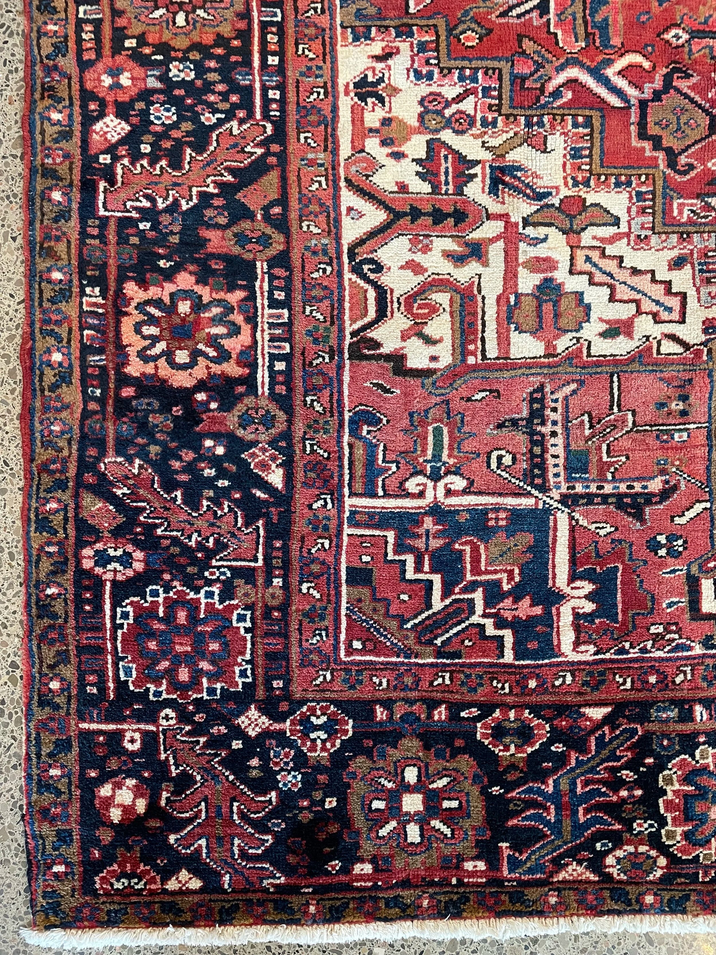 Wool Heriz Rug (8x10)