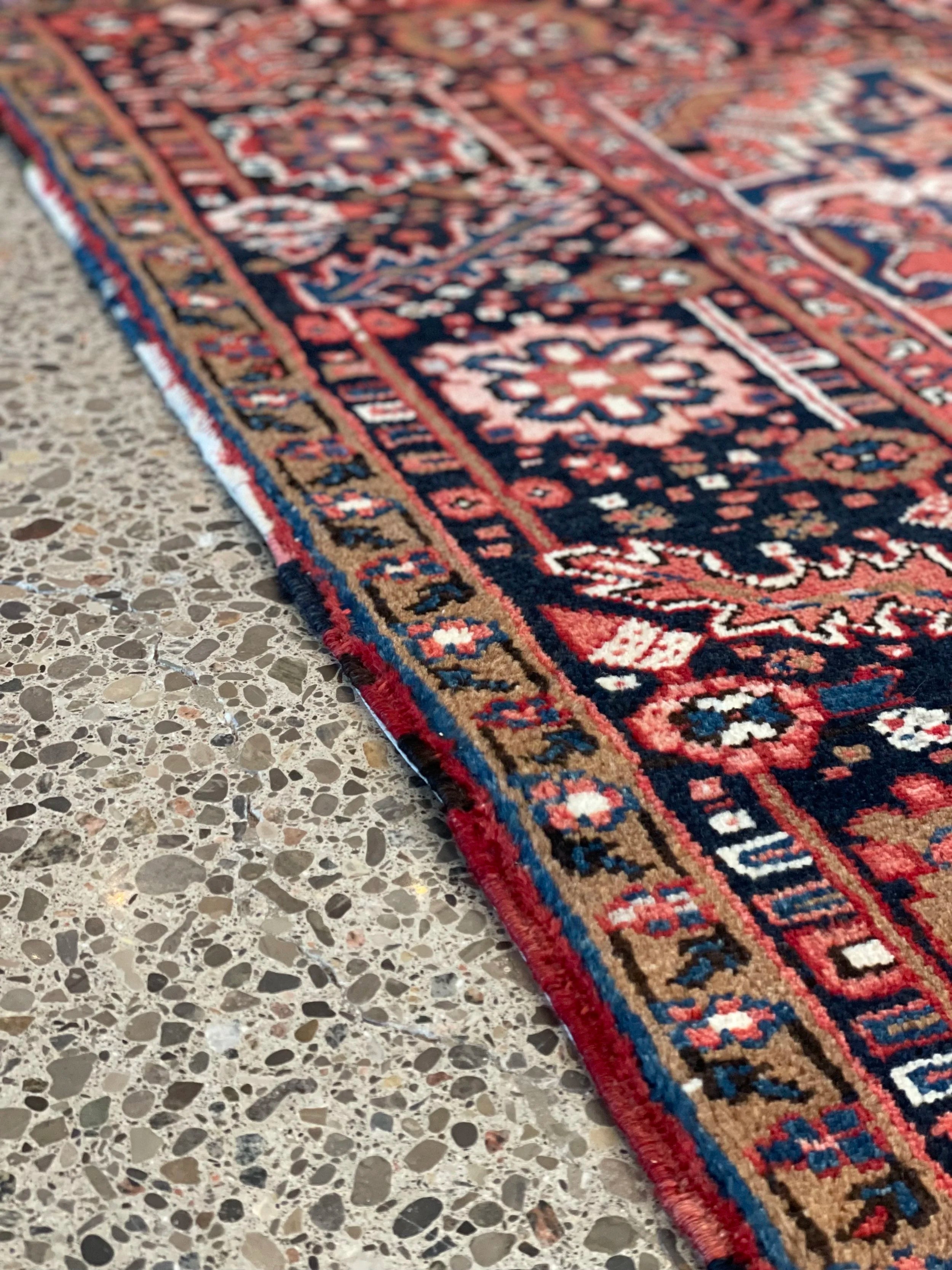 Wool Heriz Rug (8x10)