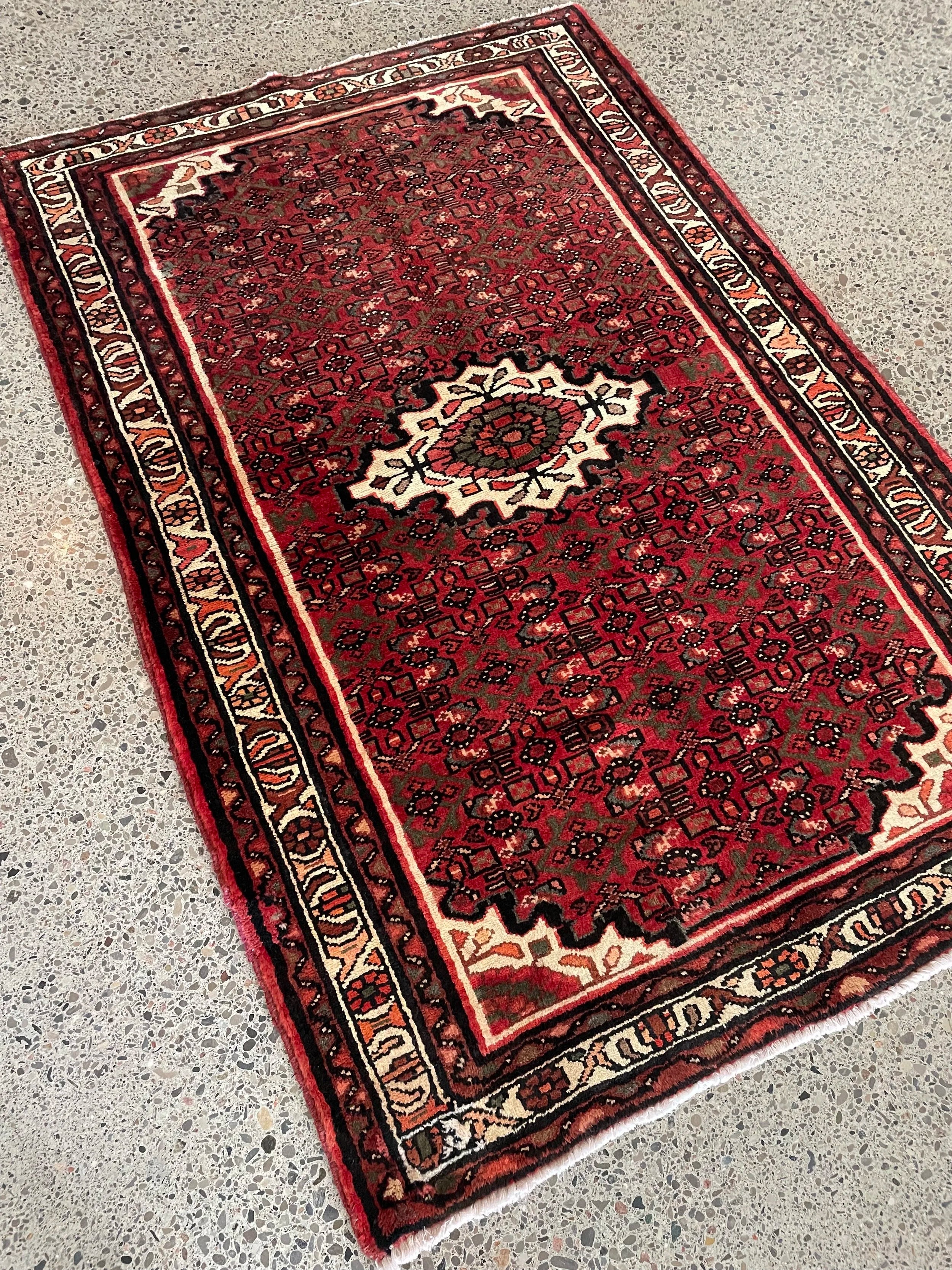 Hosseinabad Wool Rug (3'6" x 5'4")