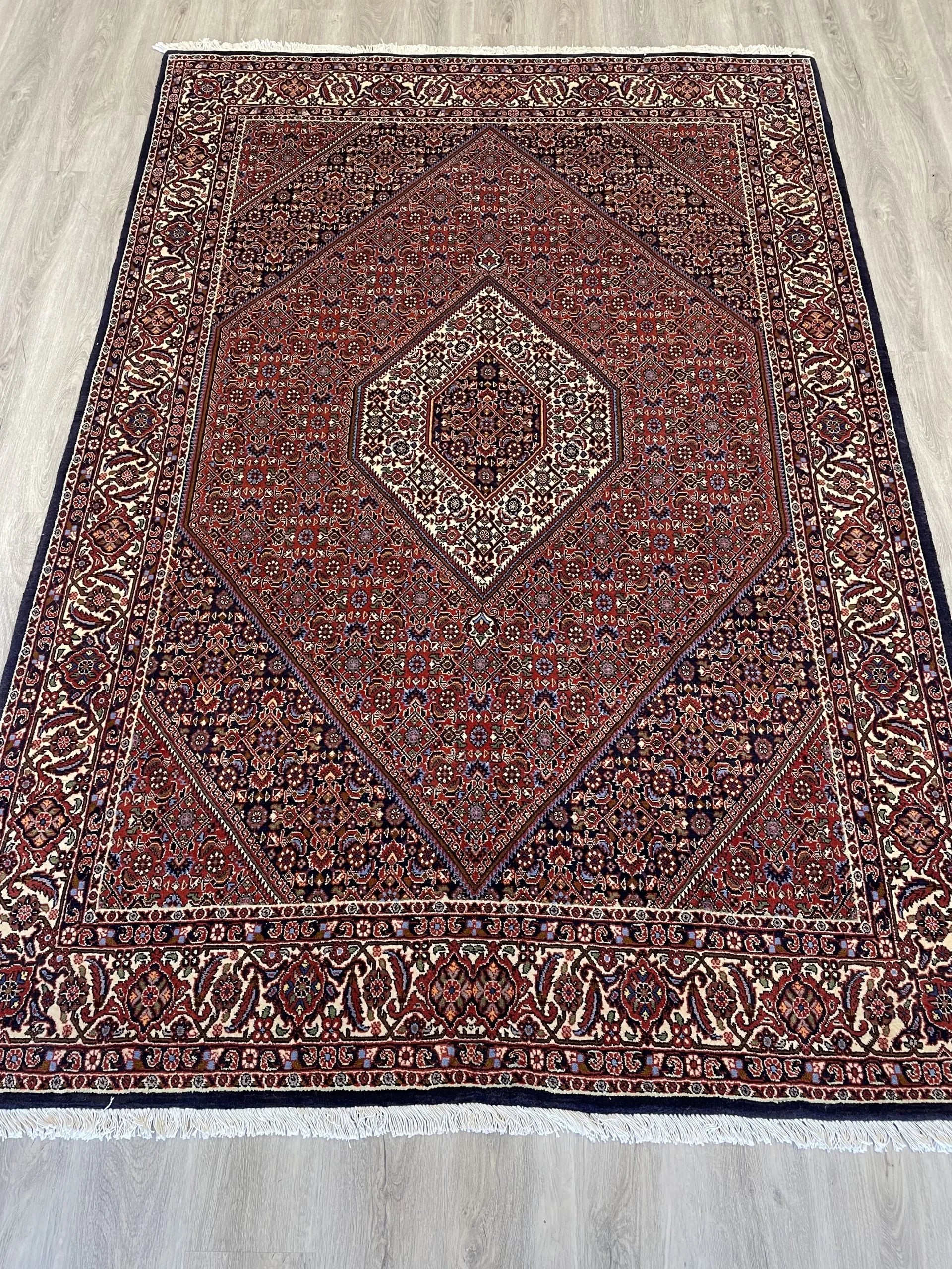 Bijar Wool Rug (5'8" x 8'3")