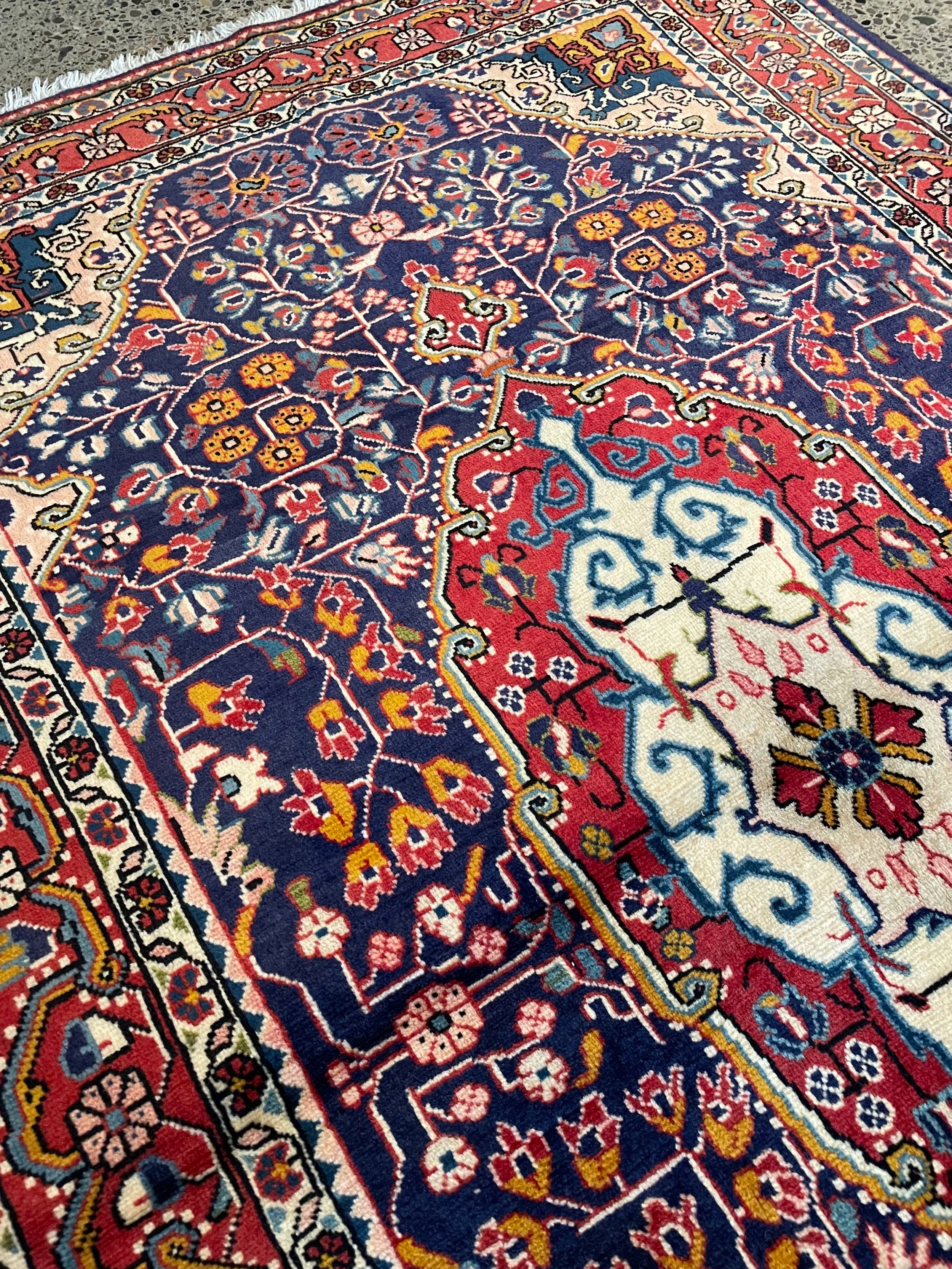 Jozan Malayer Wool Rug (3'5" x 5'3")