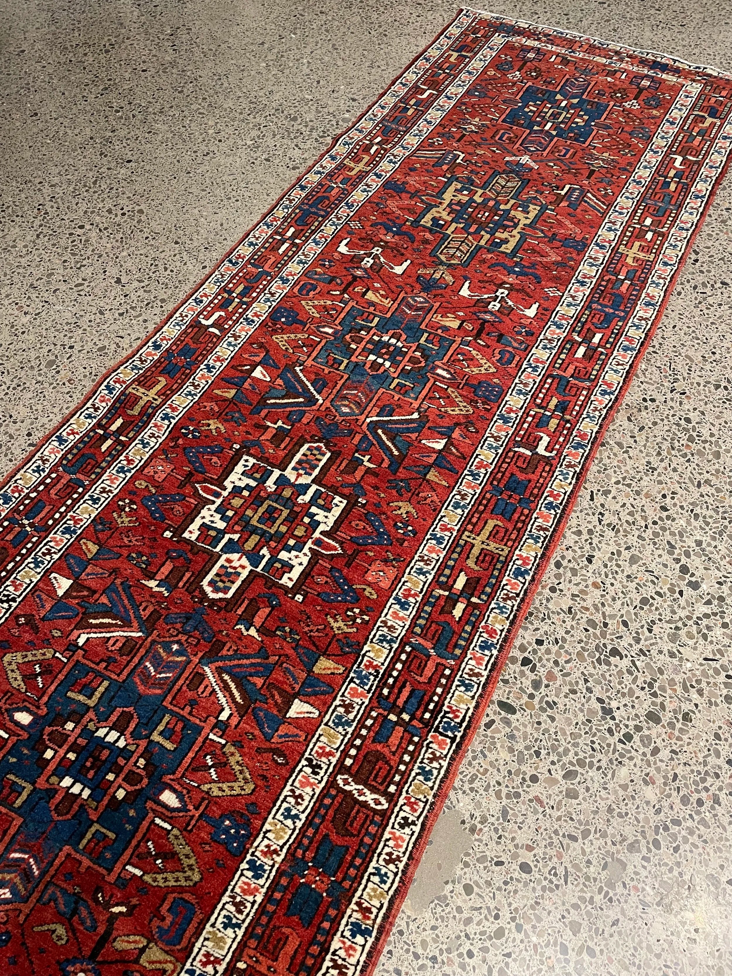 Karajeh Semi-Antique Wool Rug (2'10" x 11'4")