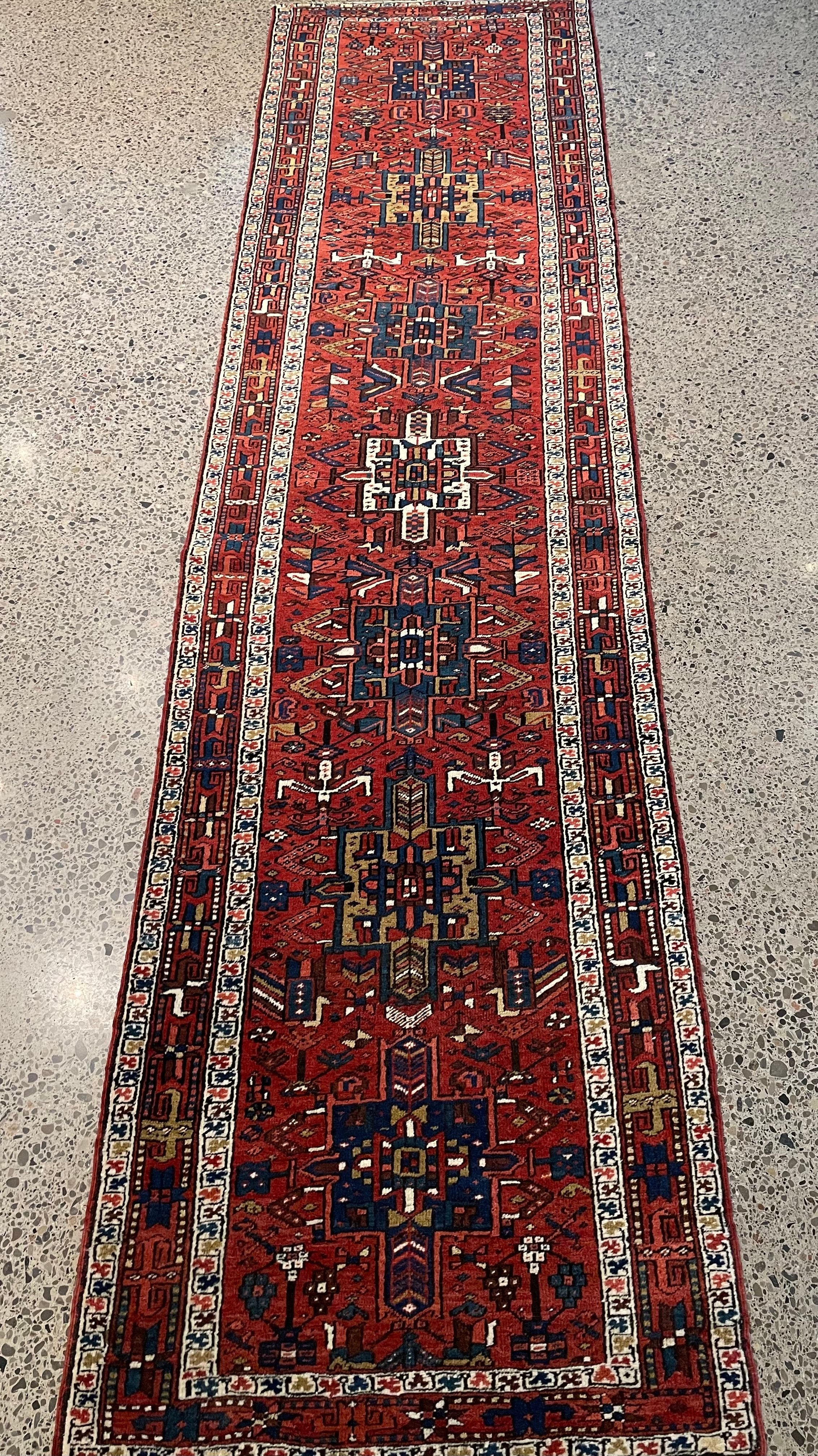 Karajeh Semi-Antique Wool Rug (2'11" x 11'5")