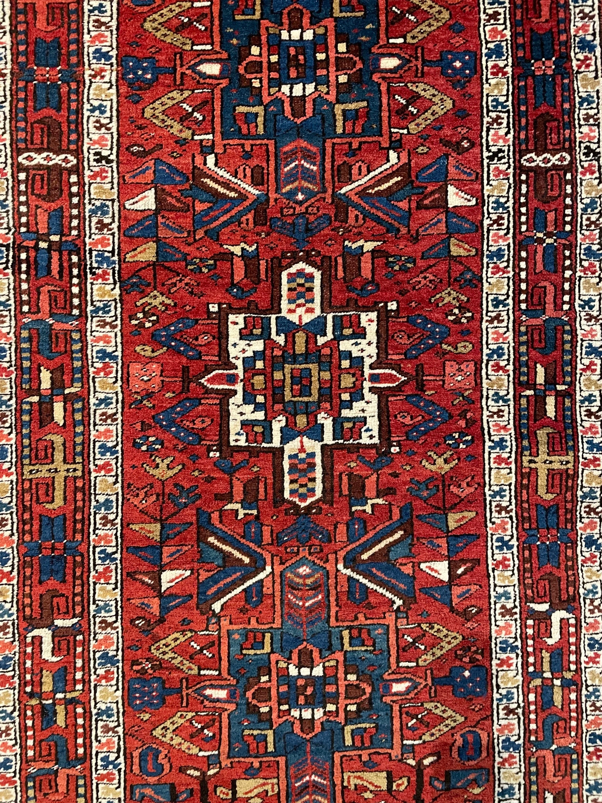 Karajeh Semi-Antique Wool Rug (2'10" x 11'4")