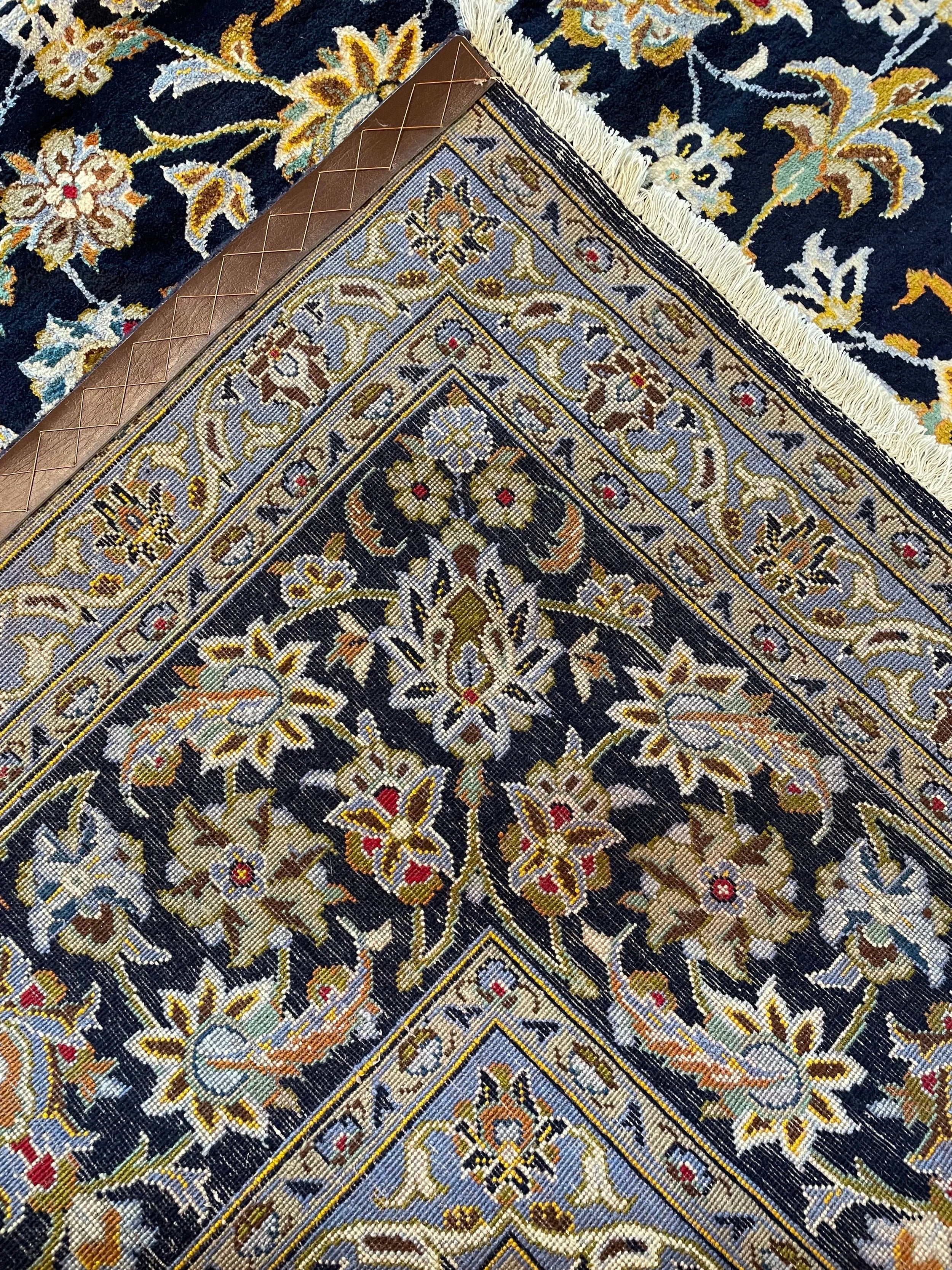 Kashan Wool Rug (10x14)