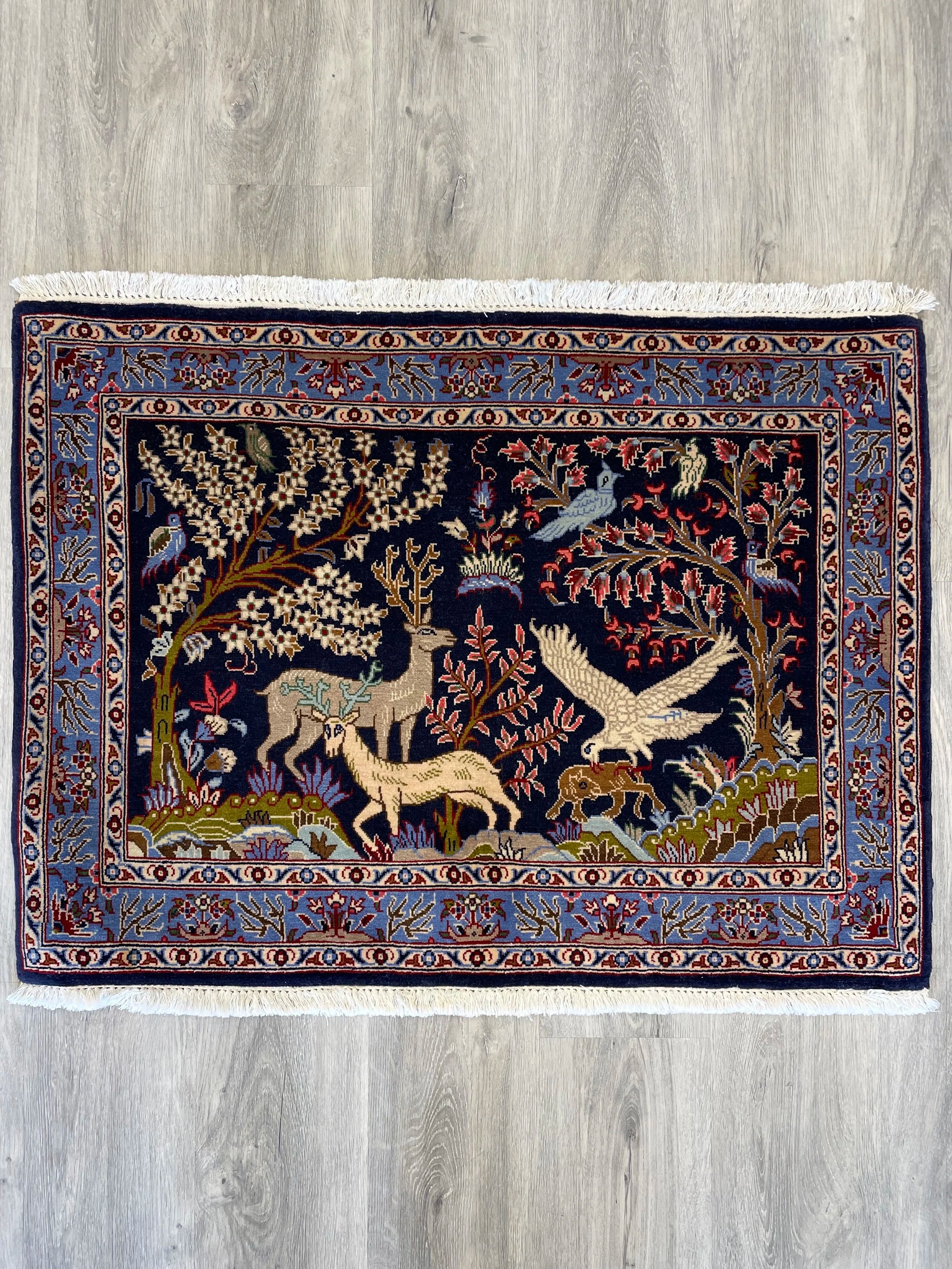 Kashan Pictorial (2'4" x 3'2")