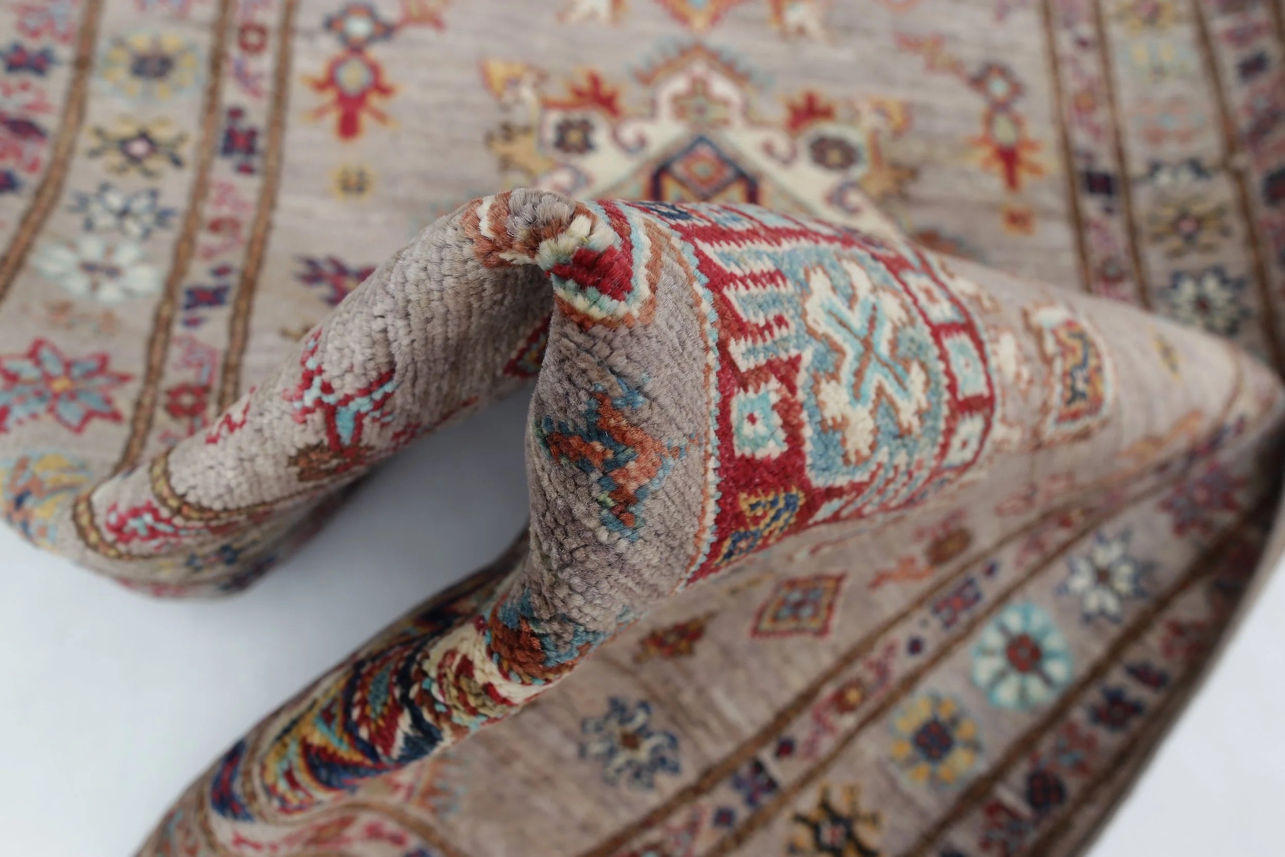 Super Kazak Rug Runner (2'7" x 9'8")