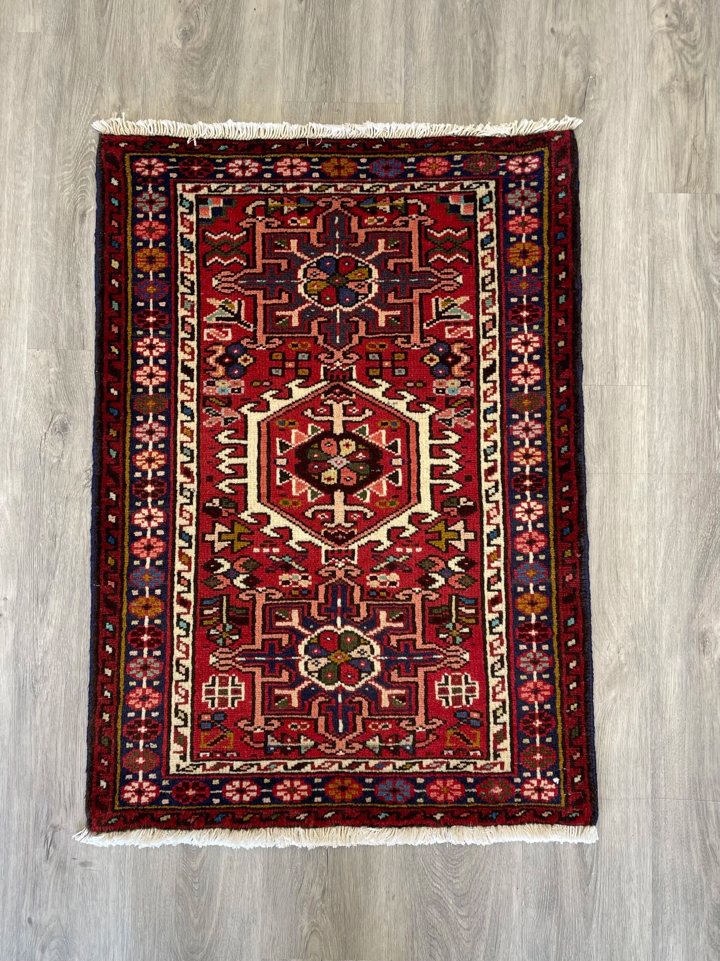 Karajeh Tribal Wool Rug (2'4" x 3'3")