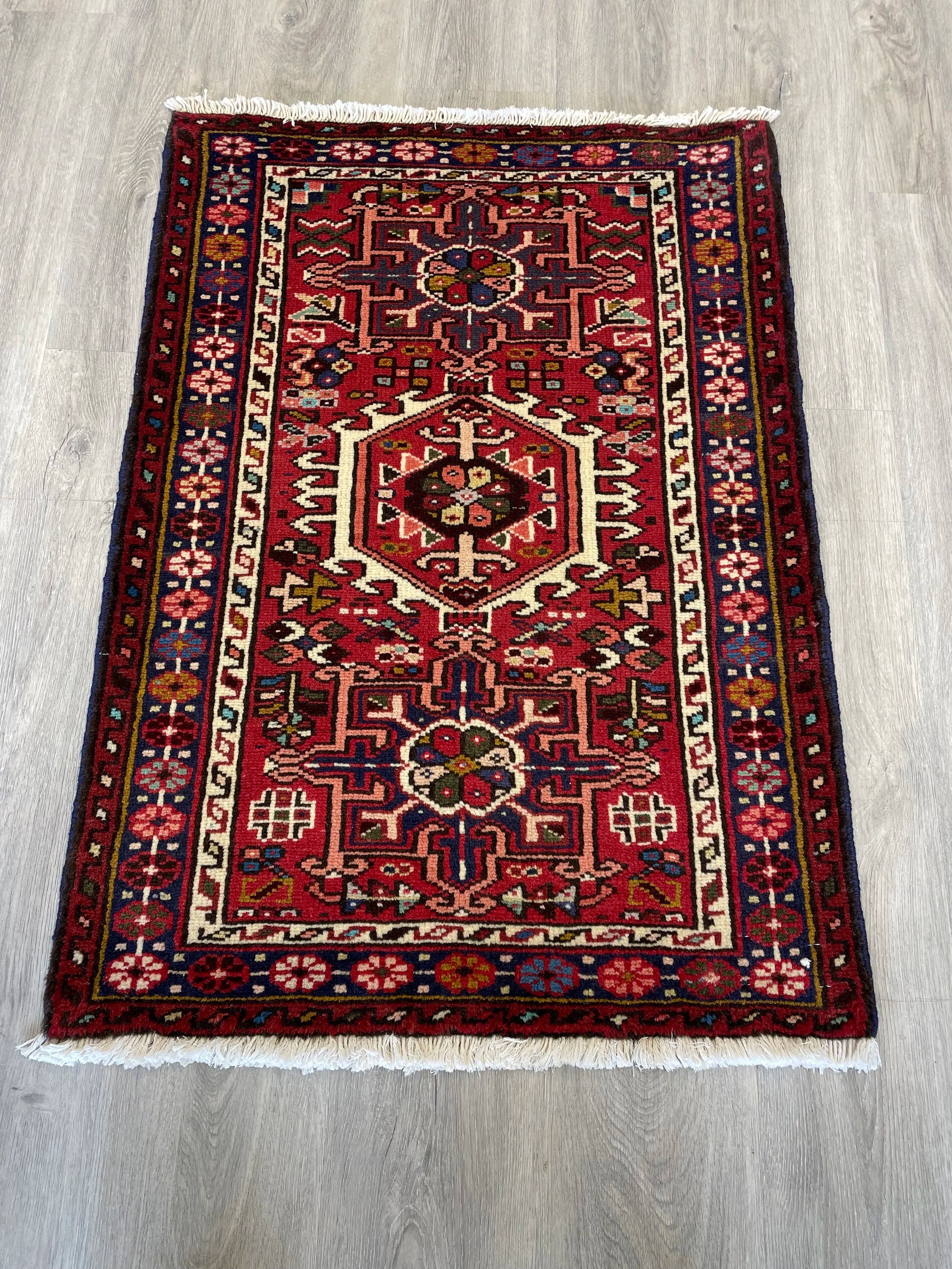 Karajeh Tribal Wool Rug (2'4" x 3'3")