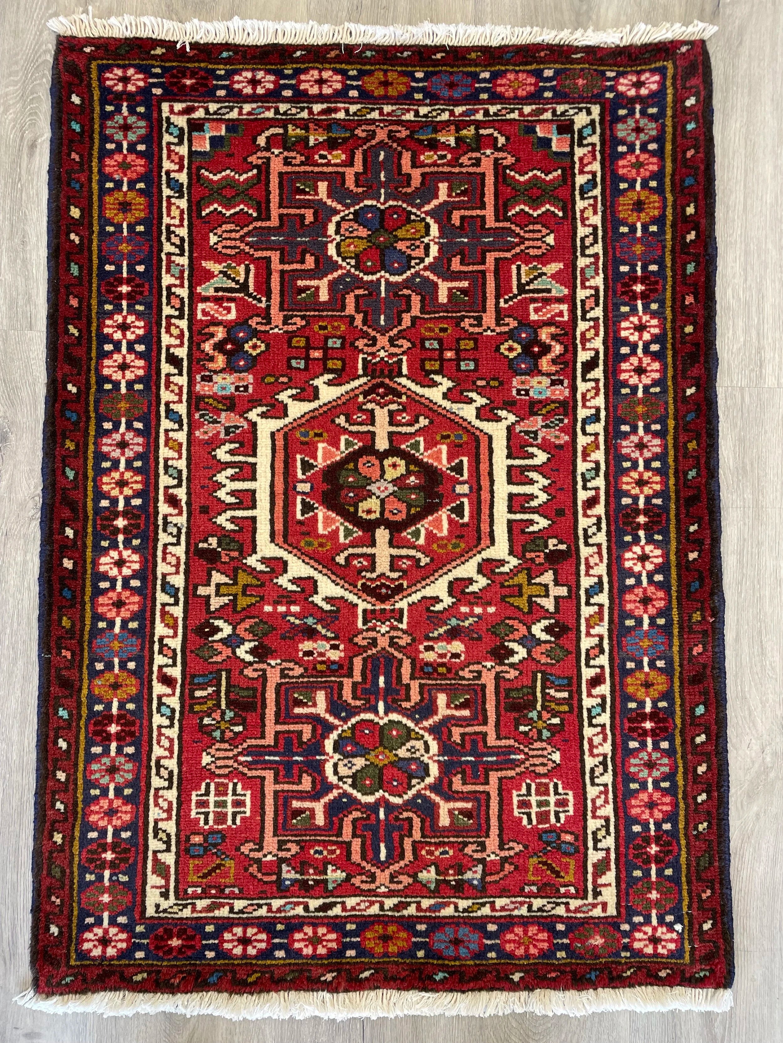 Karajeh Tribal Wool Rug (2'4" x 3'3")