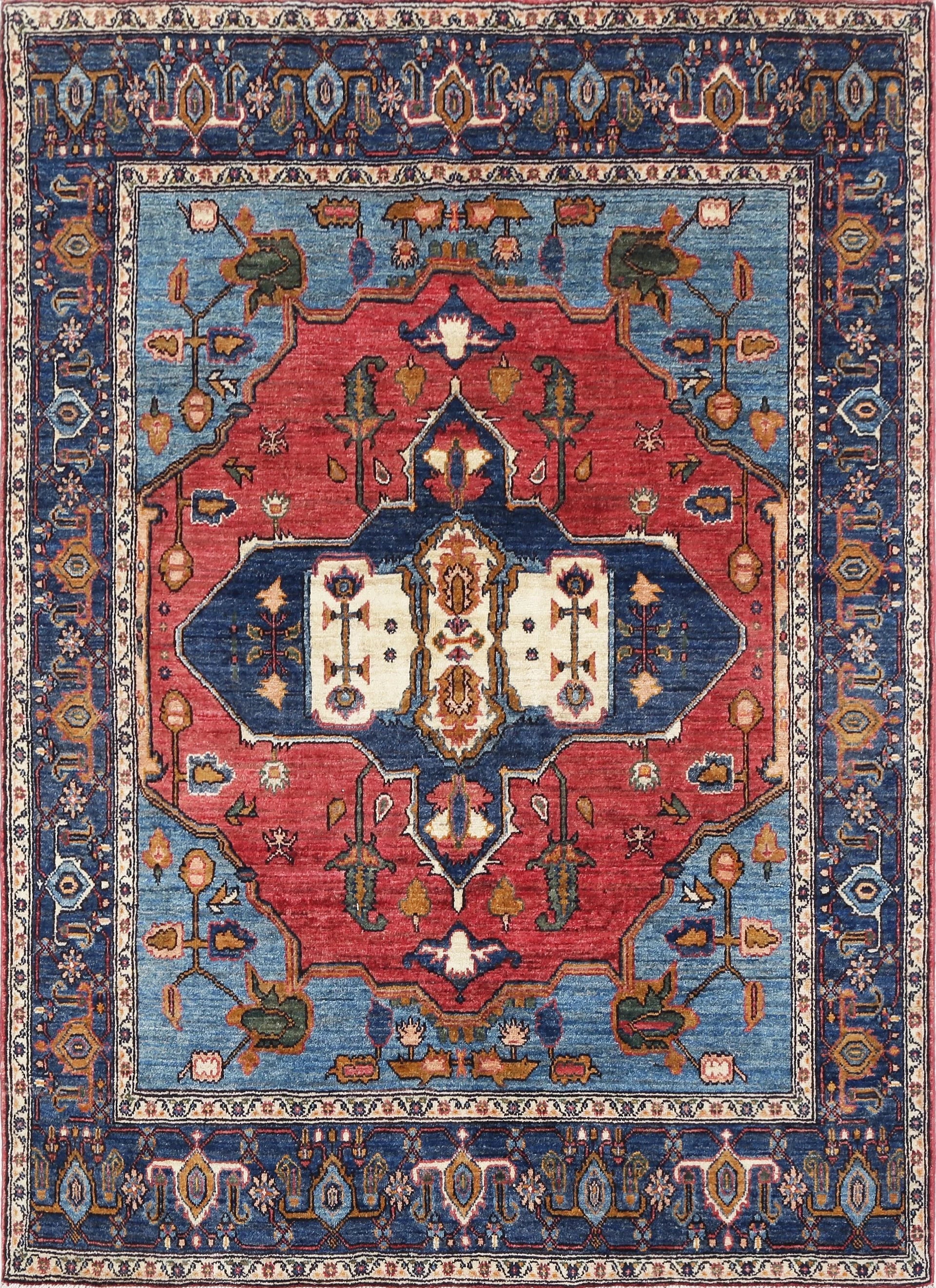Serapi Wool Rug (4'8" x 6'4")