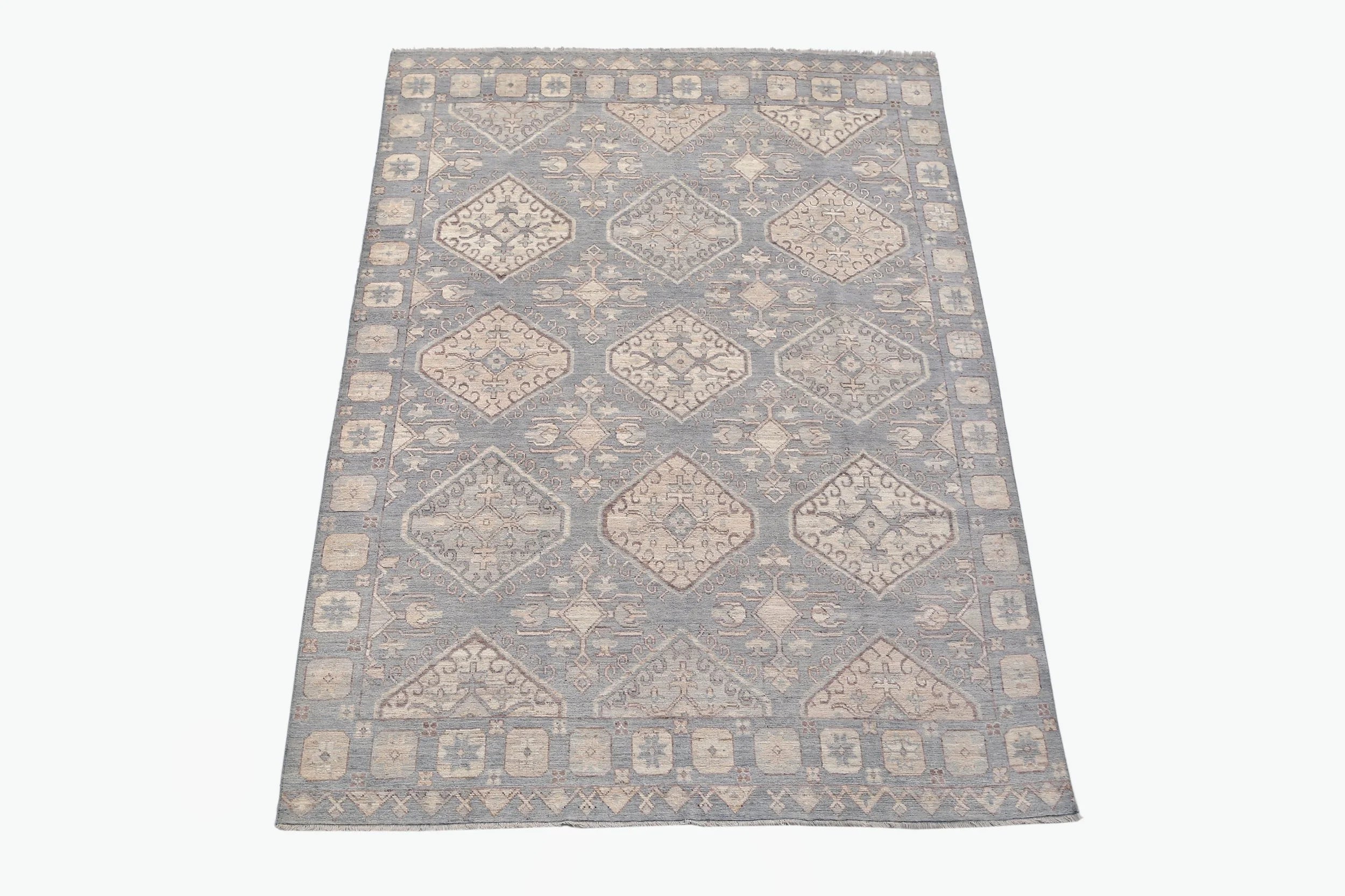 Oushak Wool Rug (8'11" x 12'4")