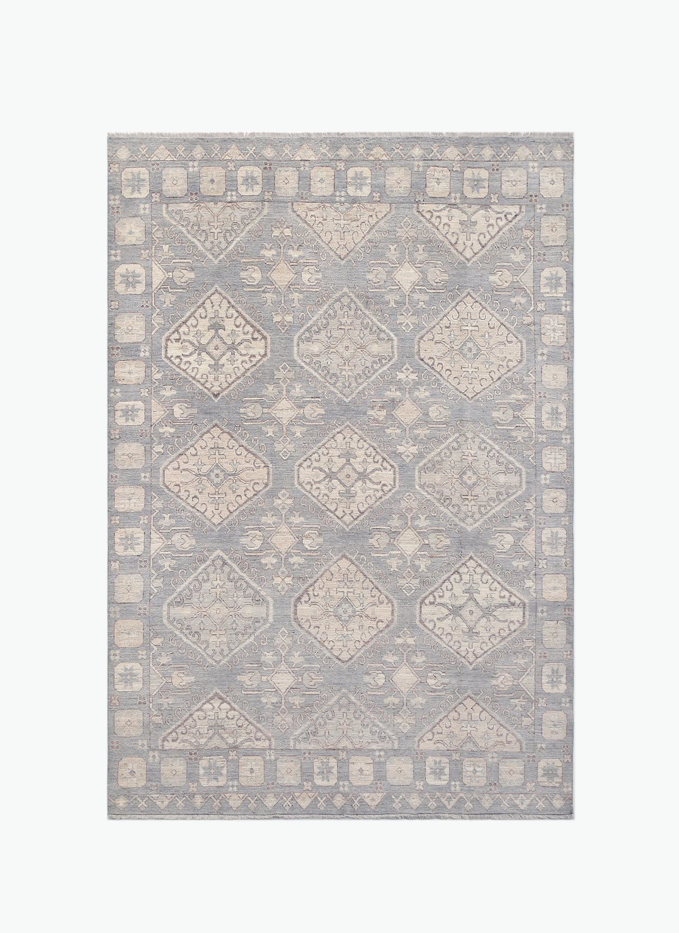 Oushak Wool Rug (8'11" x 12'4")