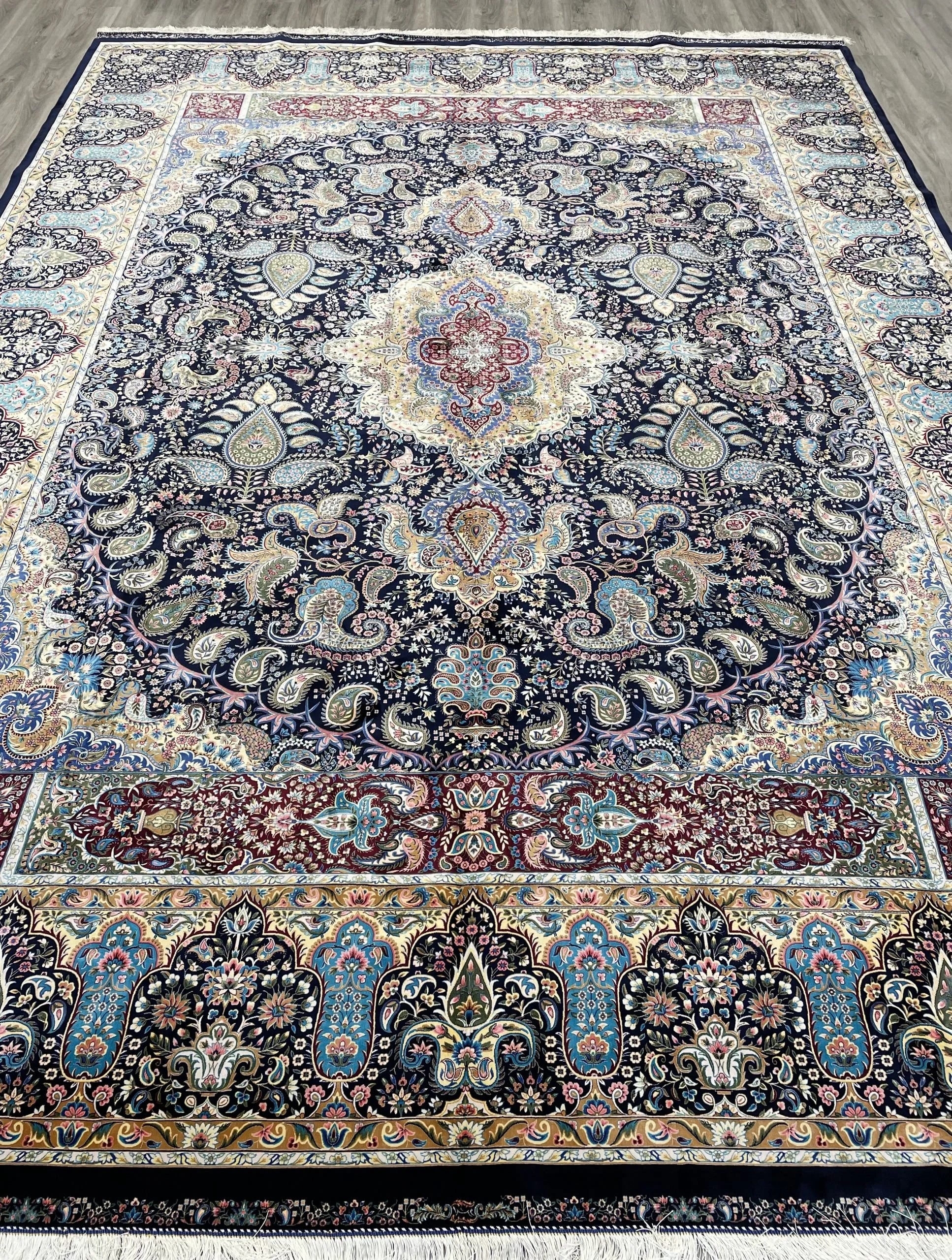 Art. Silk Rug Rug (9'7" x 13'0")