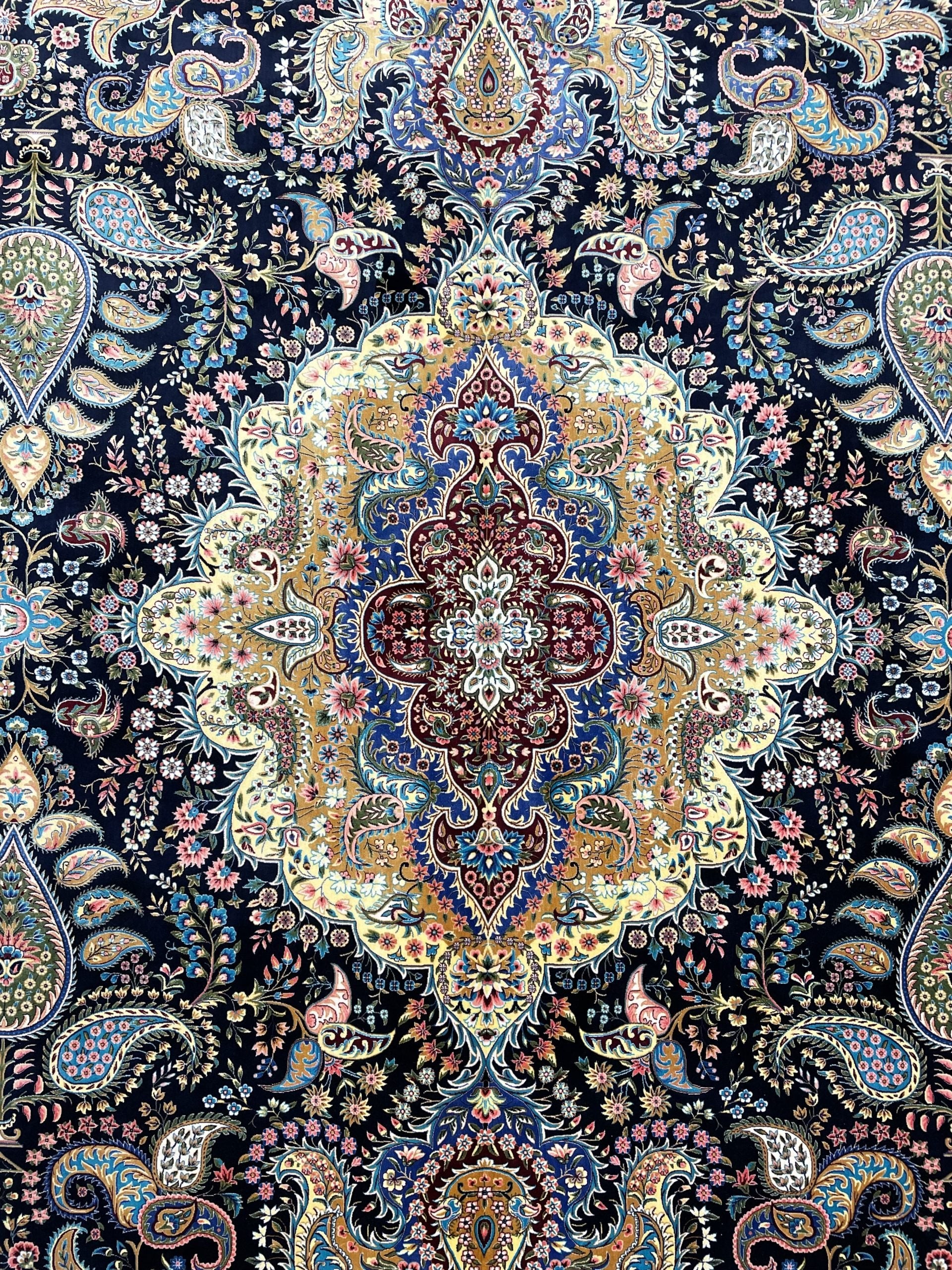 Art. Silk Rug Rug (9'7" x 13'0")