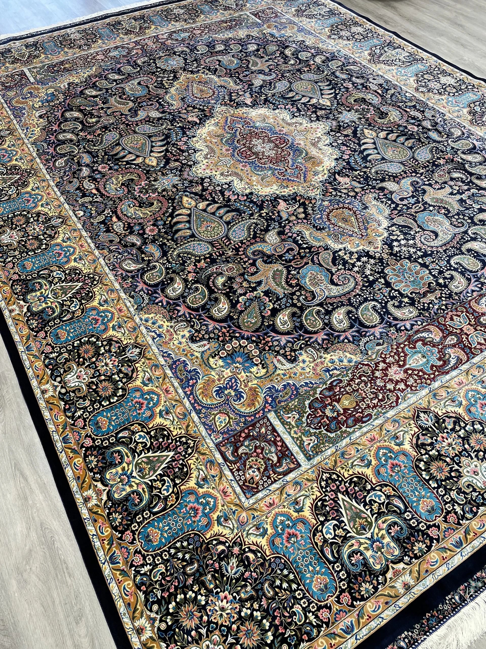 Art. Silk Rug Rug (9'7" x 13'0")