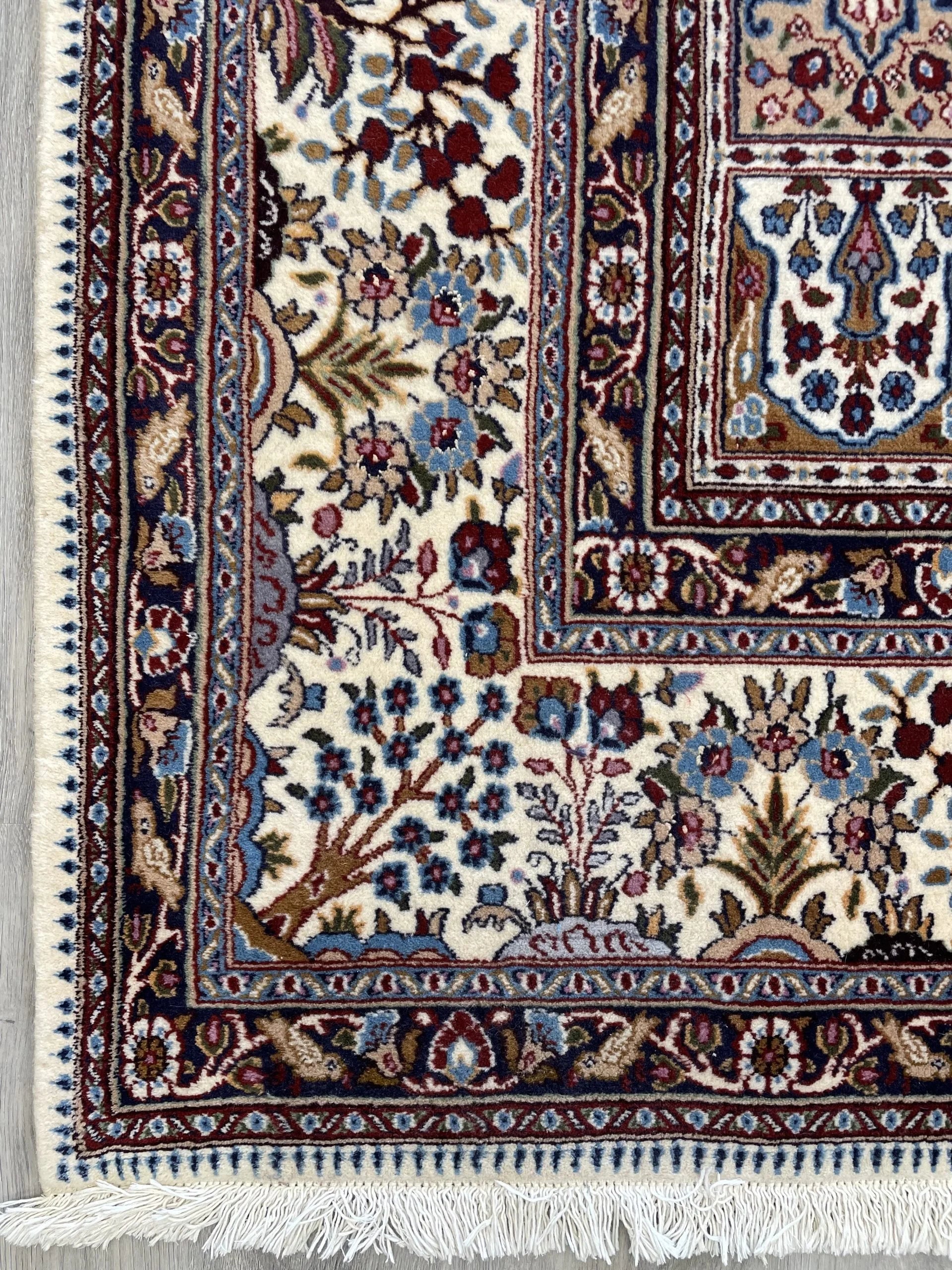Moud Mashad Wool Rug (8'0" x 9'6")