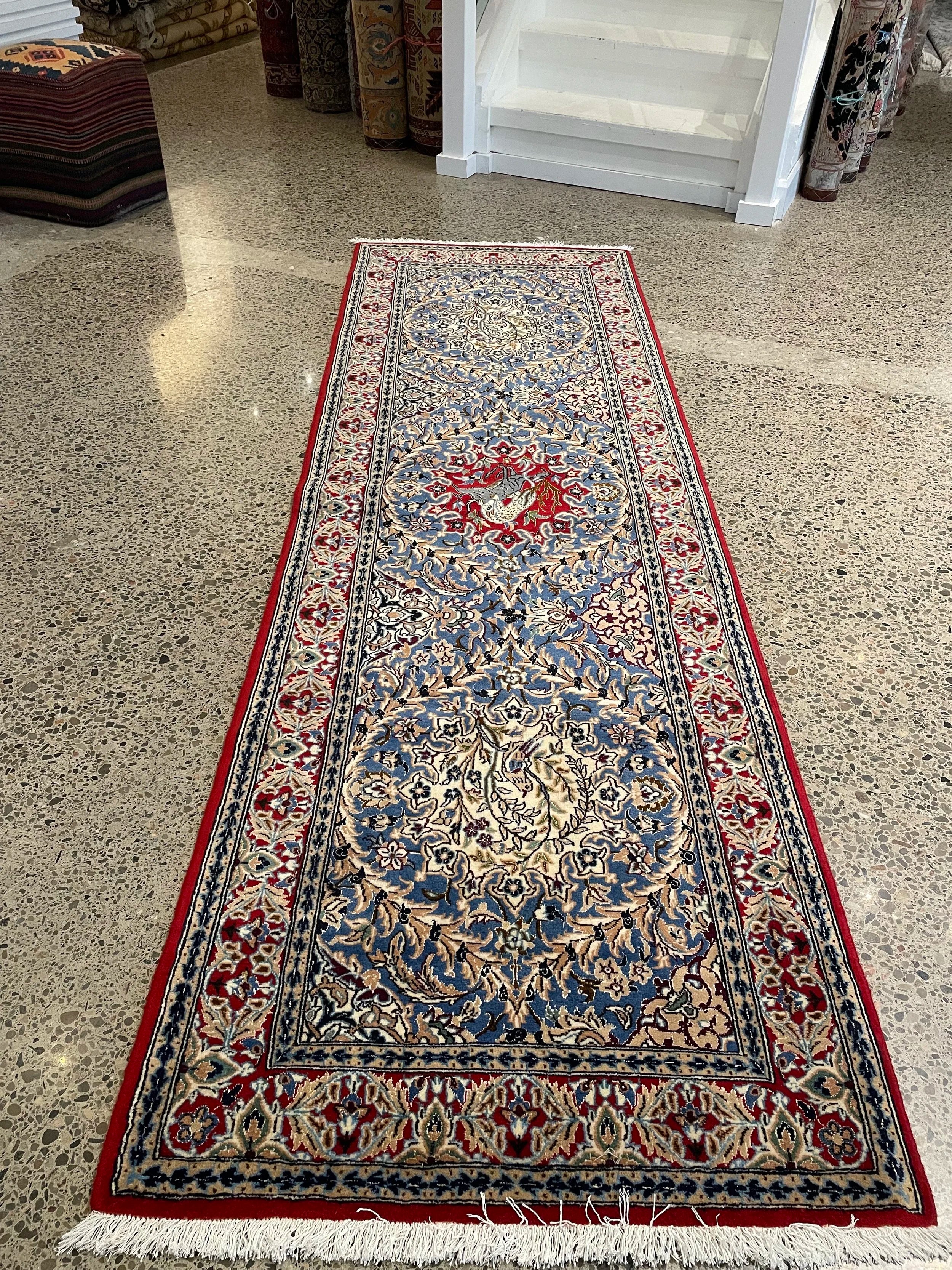 Naeen Wool & Silk Rug Runner (2'9" x 9'0")