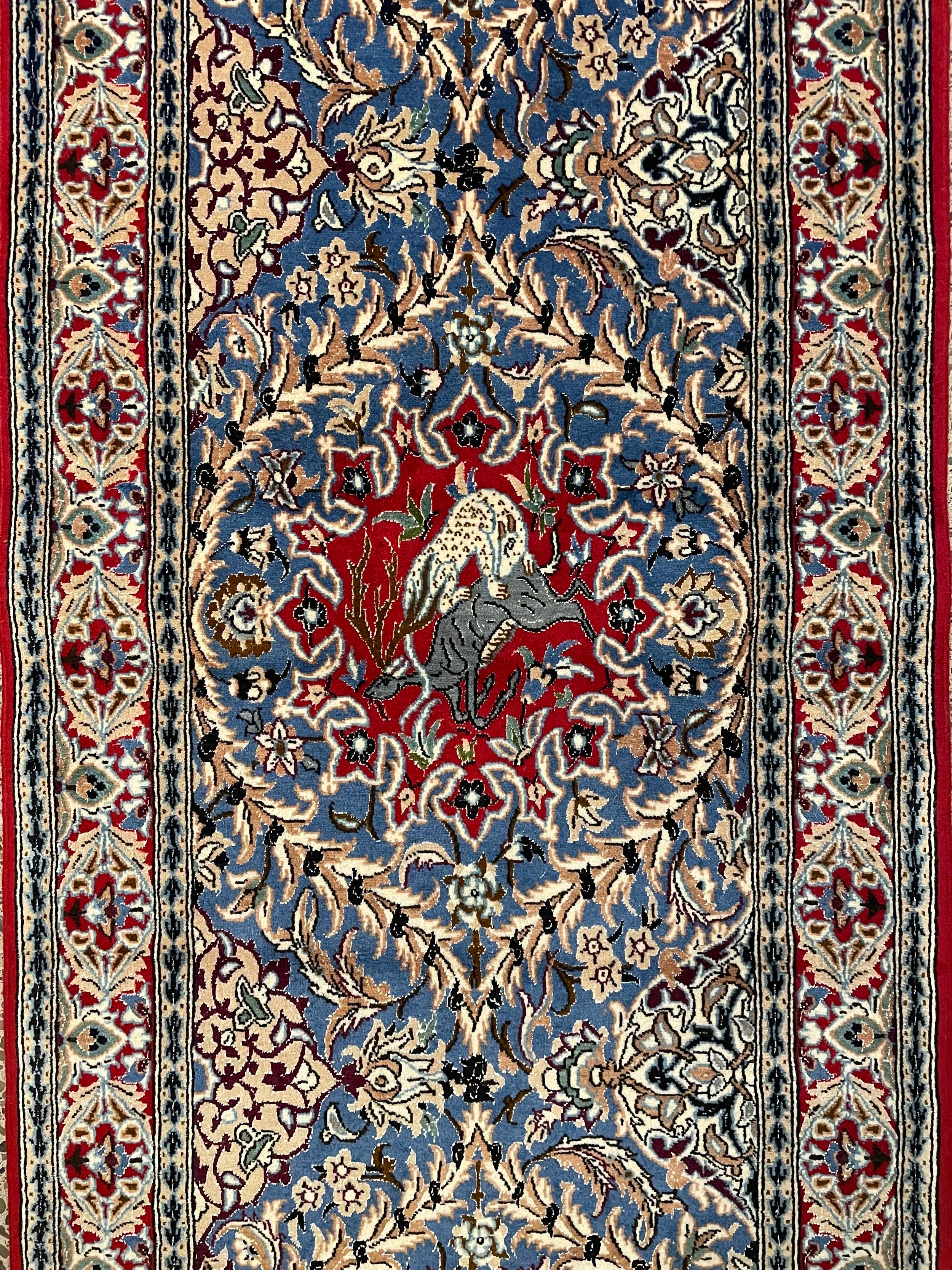 Naeen Wool & Silk Rug Runner (2'9" x 9'0")