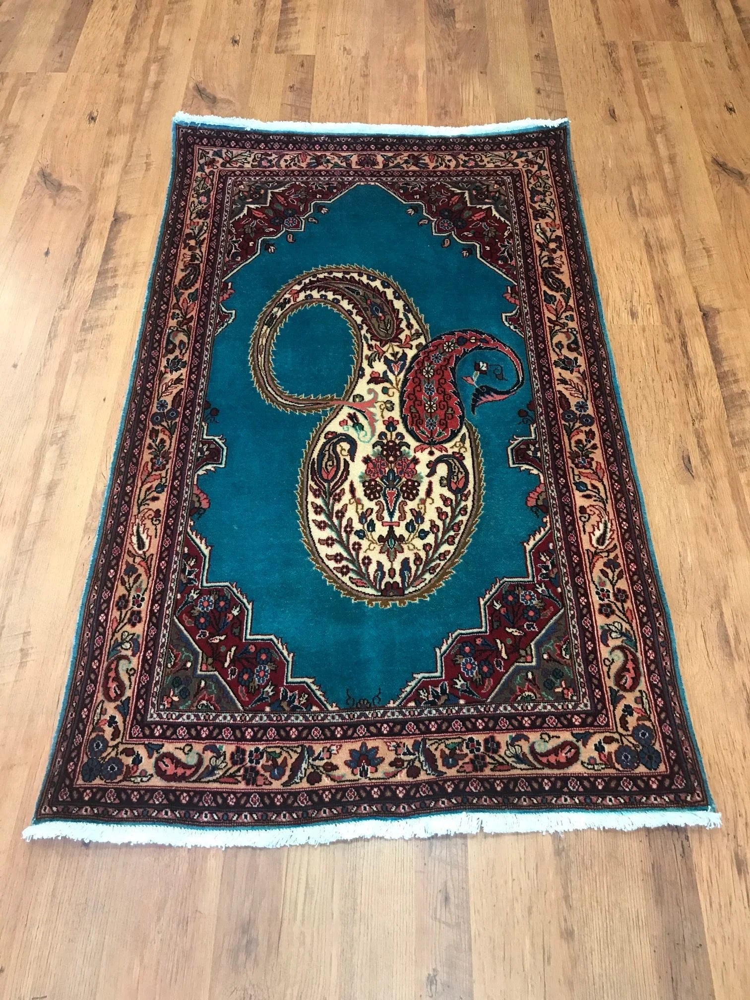 Moud Mashad Rug (3'3" x 5'4")