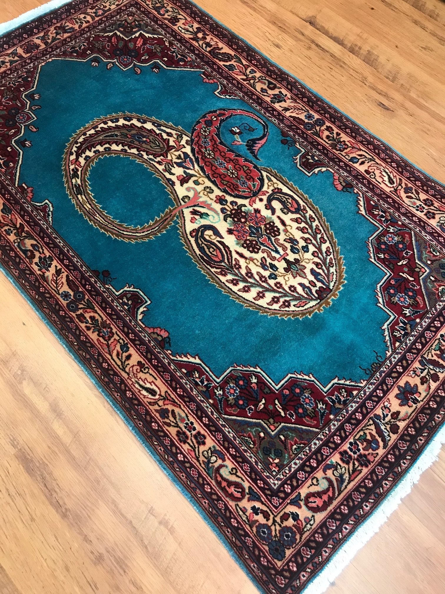 Moud Mashad Rug (3'3" x 5'4")