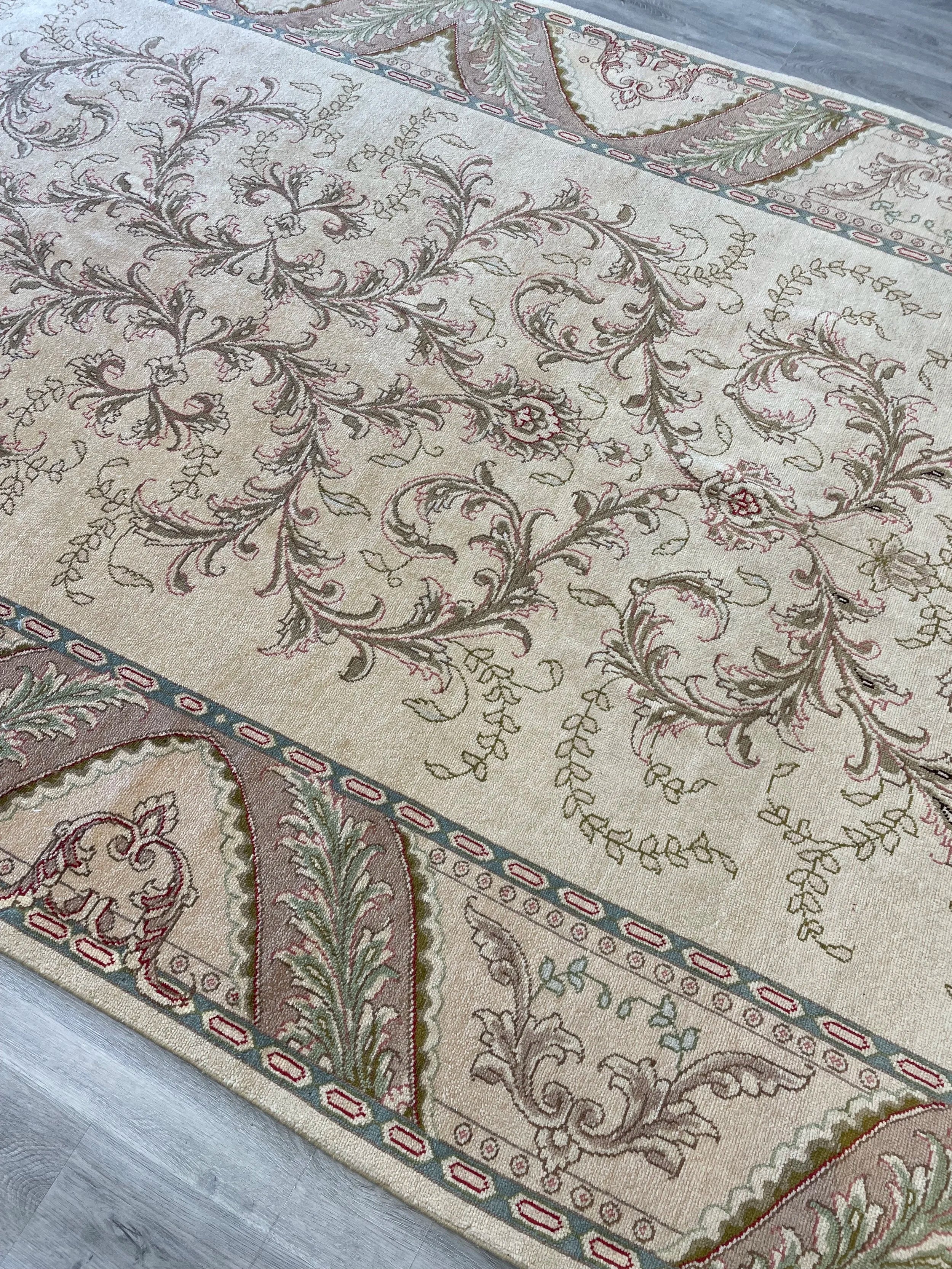 Parvizian Tabriz Rug (6'3" x 12'9")
