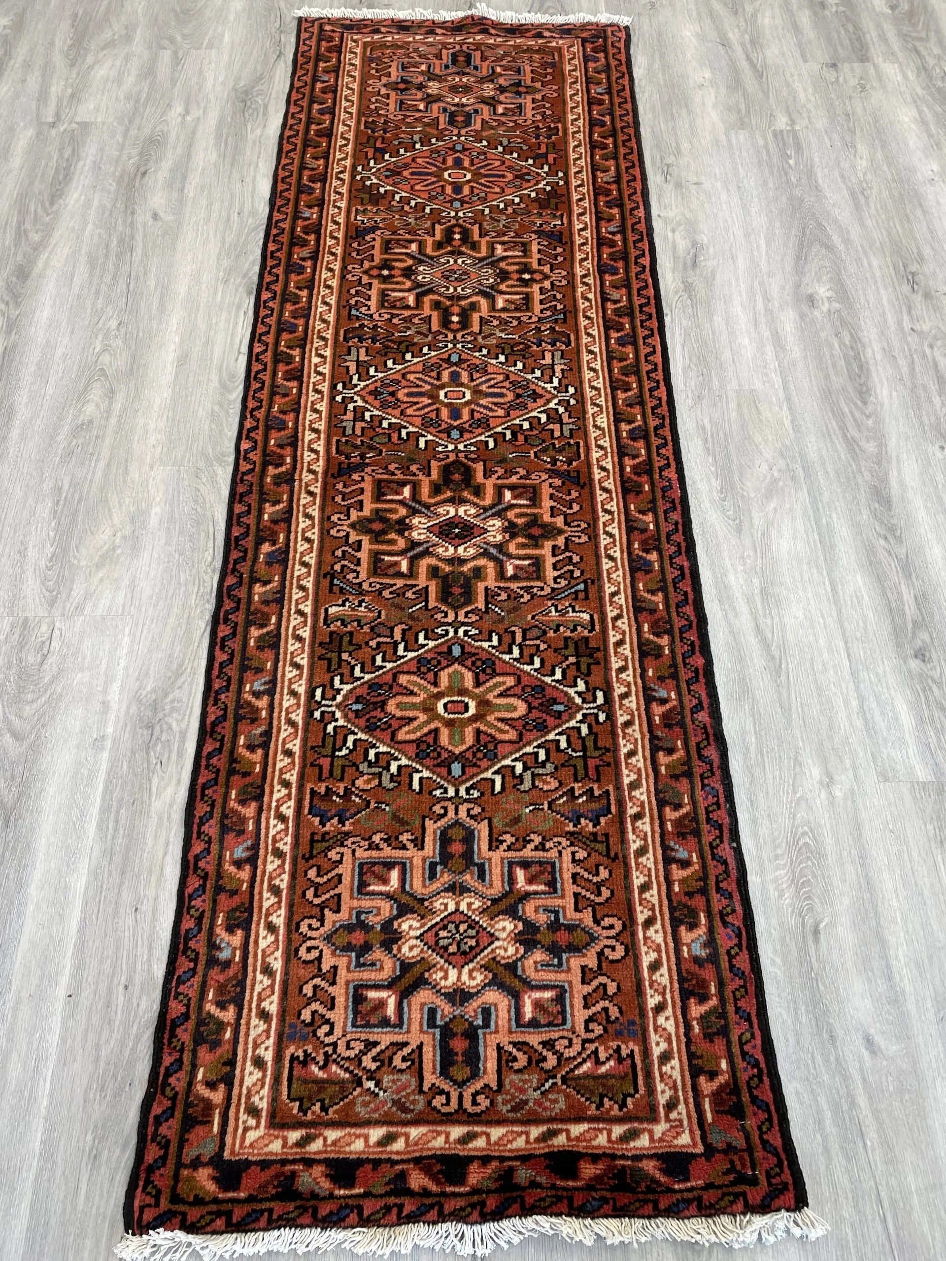 Karajeh Vintage Wool Runner Rug (2'1" x 6'6")